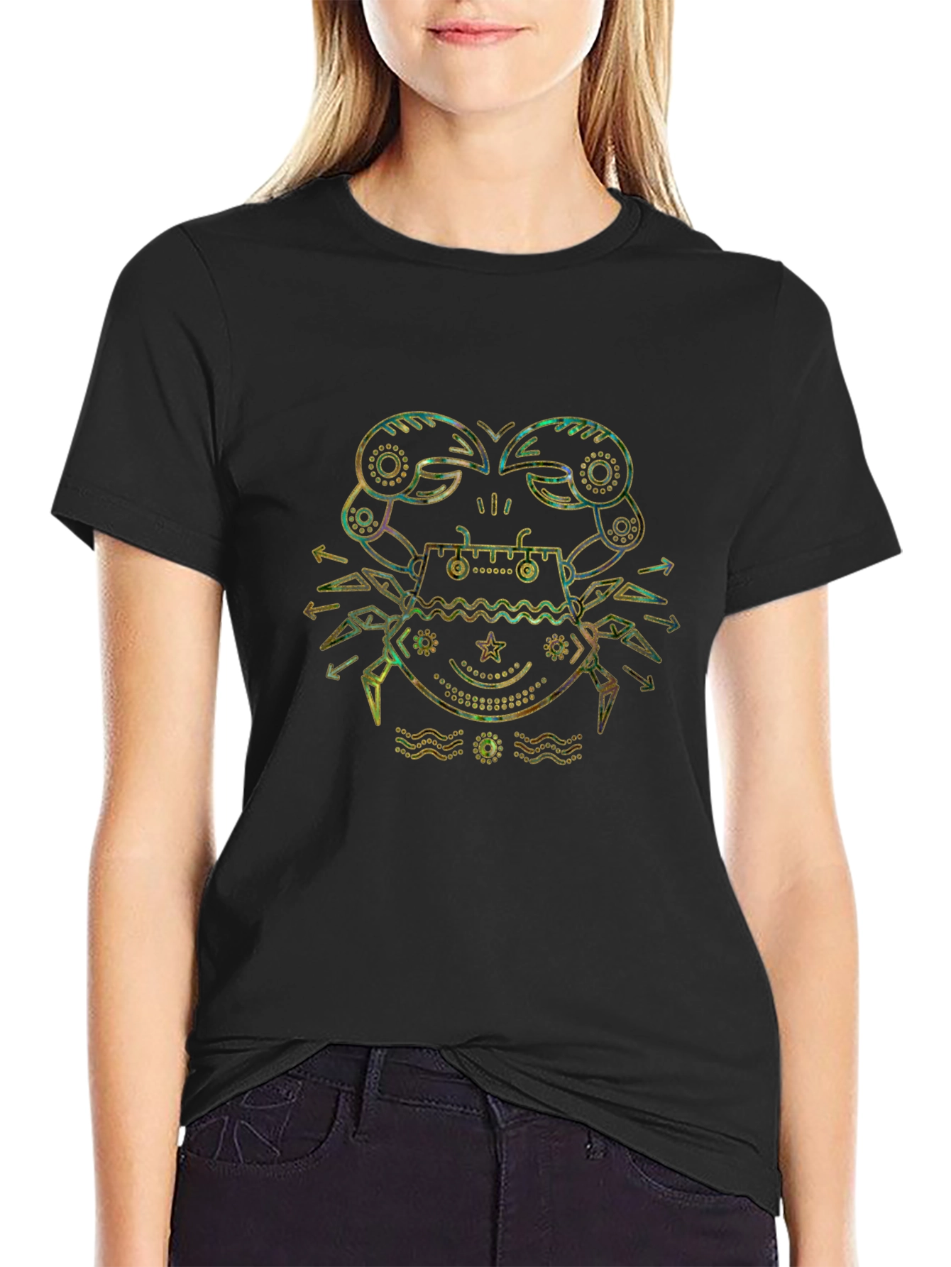 Funky Crab Graphic T-Shirt