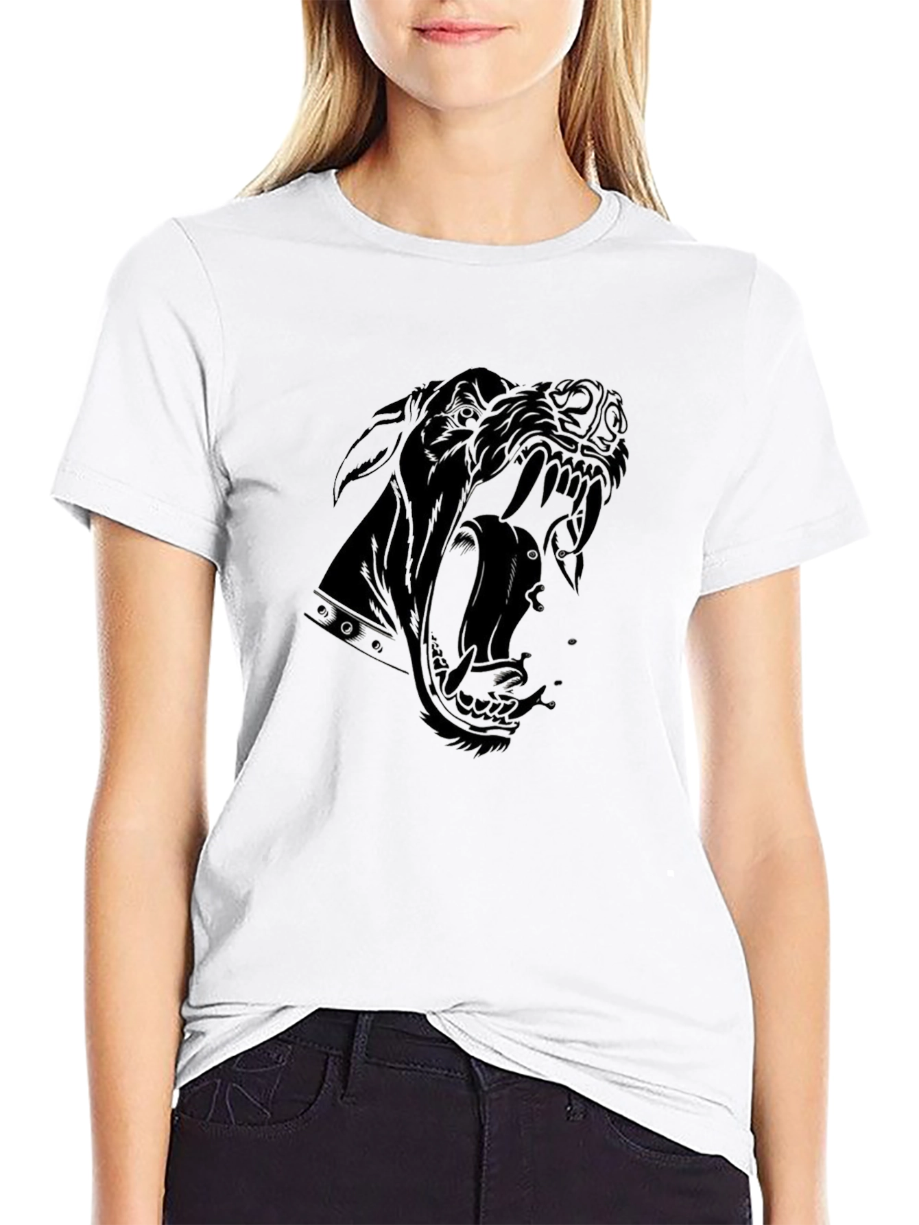 Black Panther Graphic Tee - Mens Fashion