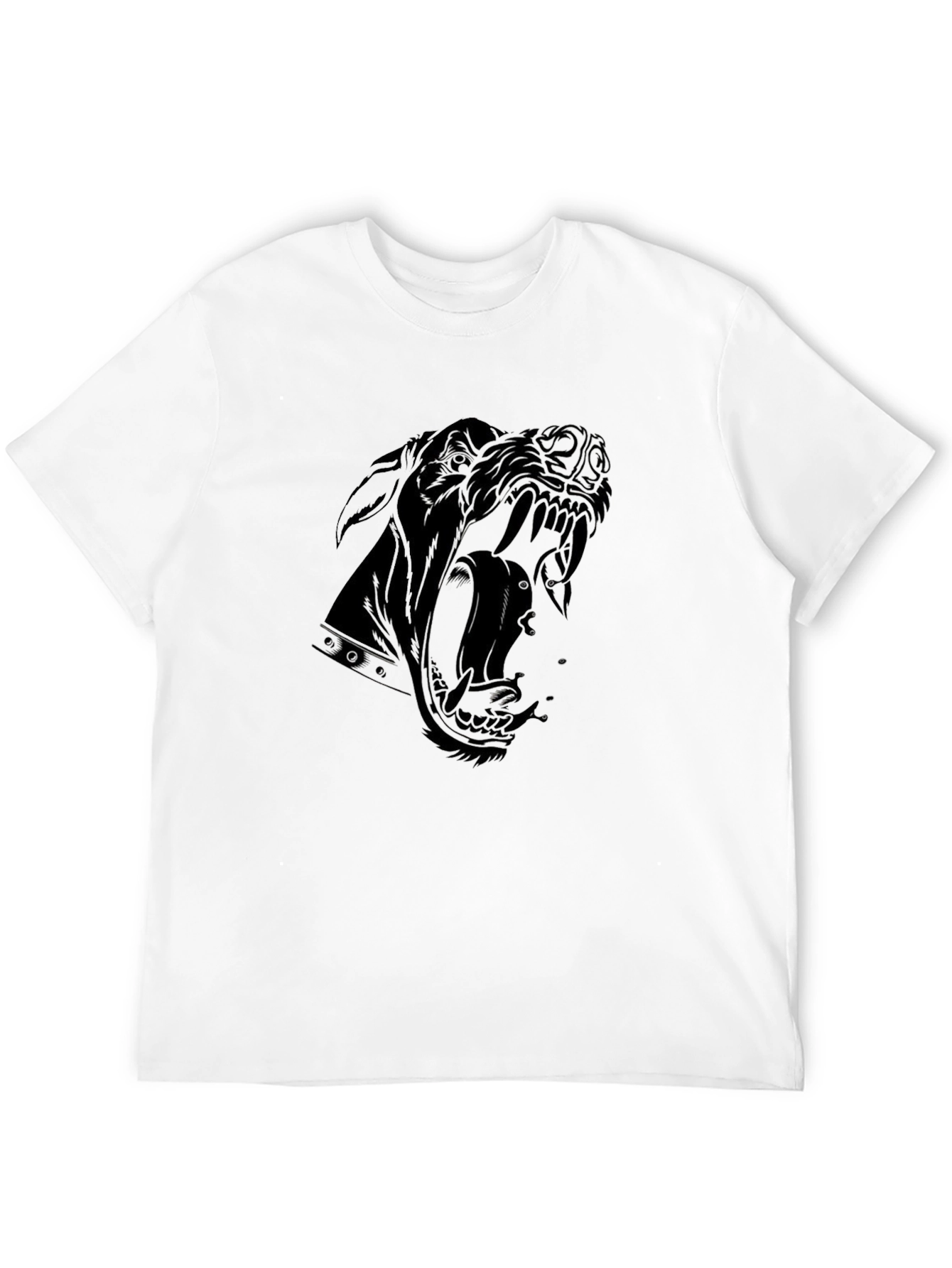 Black Panther Graphic Tee - Mens Fashion