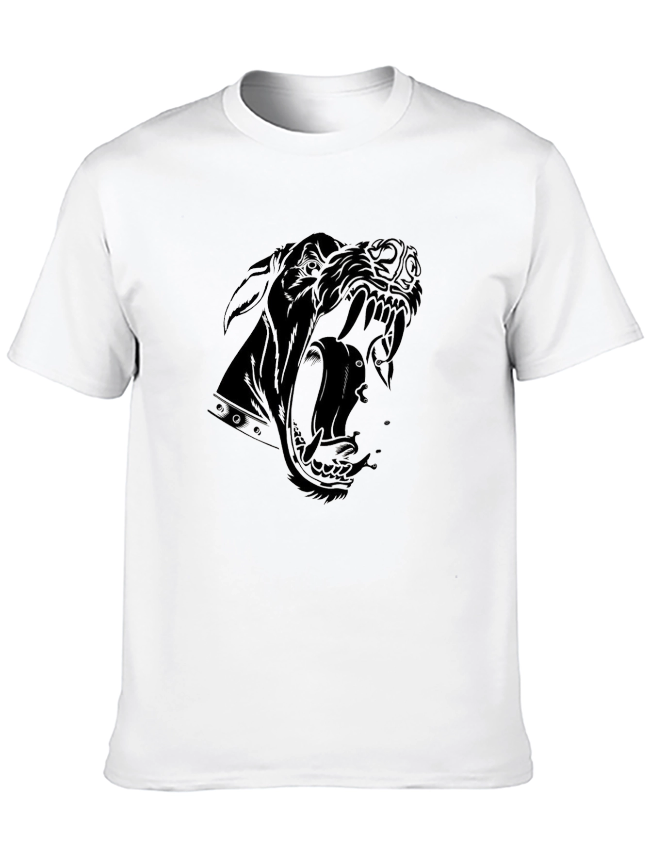 Black Panther Graphic Tee - Mens Fashion
