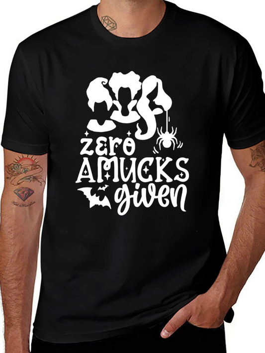 Zero Amucks Given Halloween T-Shirt