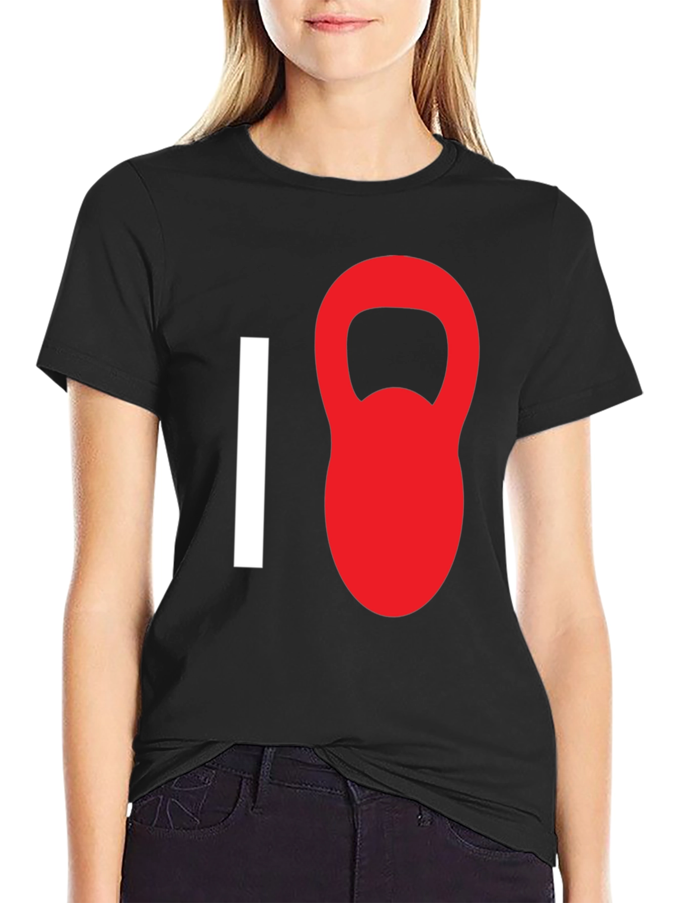 I Kettlebell T-Shirt - Black Workout Tee