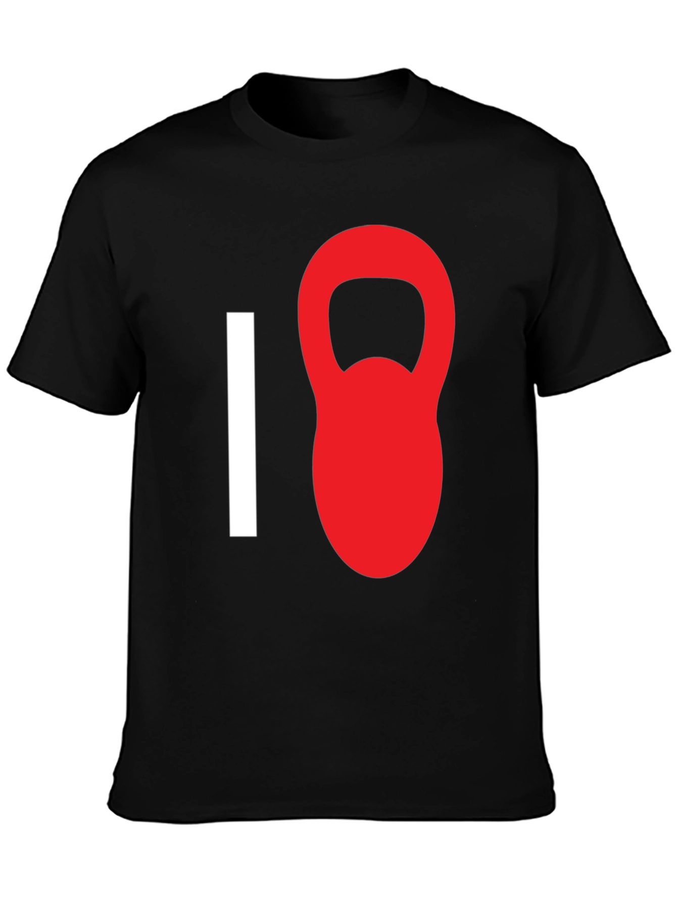 I Kettlebell T-Shirt - Black Workout Tee