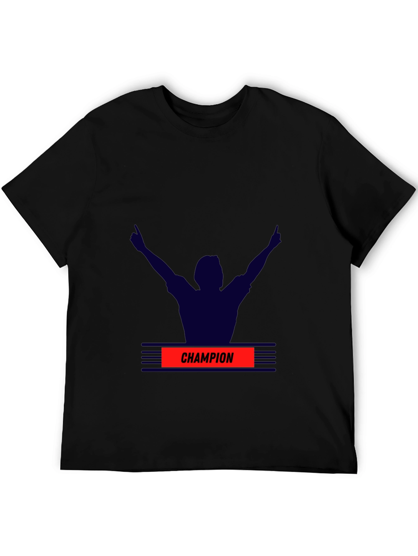 Champion Graphic Black T-Shirt