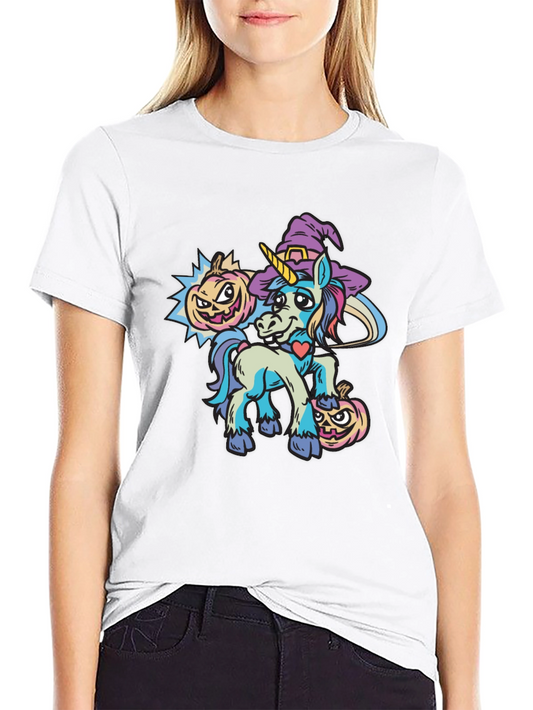 Unicorn Halloween T-Shirt - Festive & Fun
