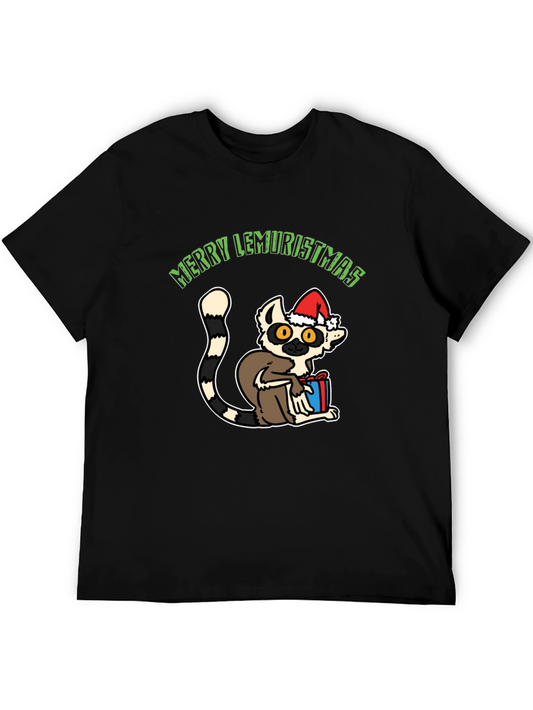Merry Lemuristmas T-Shirt - Lemur Christmas Gift