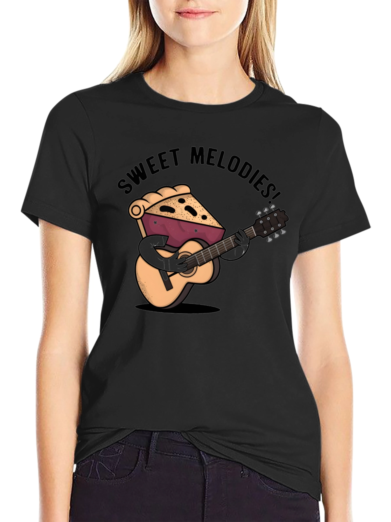 Sweet Melodies Graphic T-Shirt - Music Lover Tee