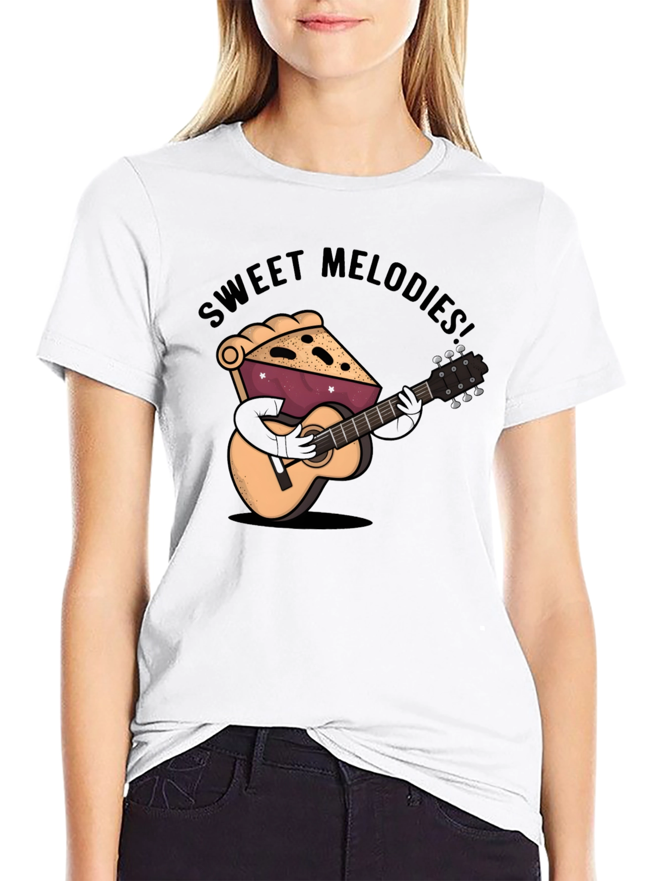 Sweet Melodies Graphic T-Shirt - Music Lover Tee