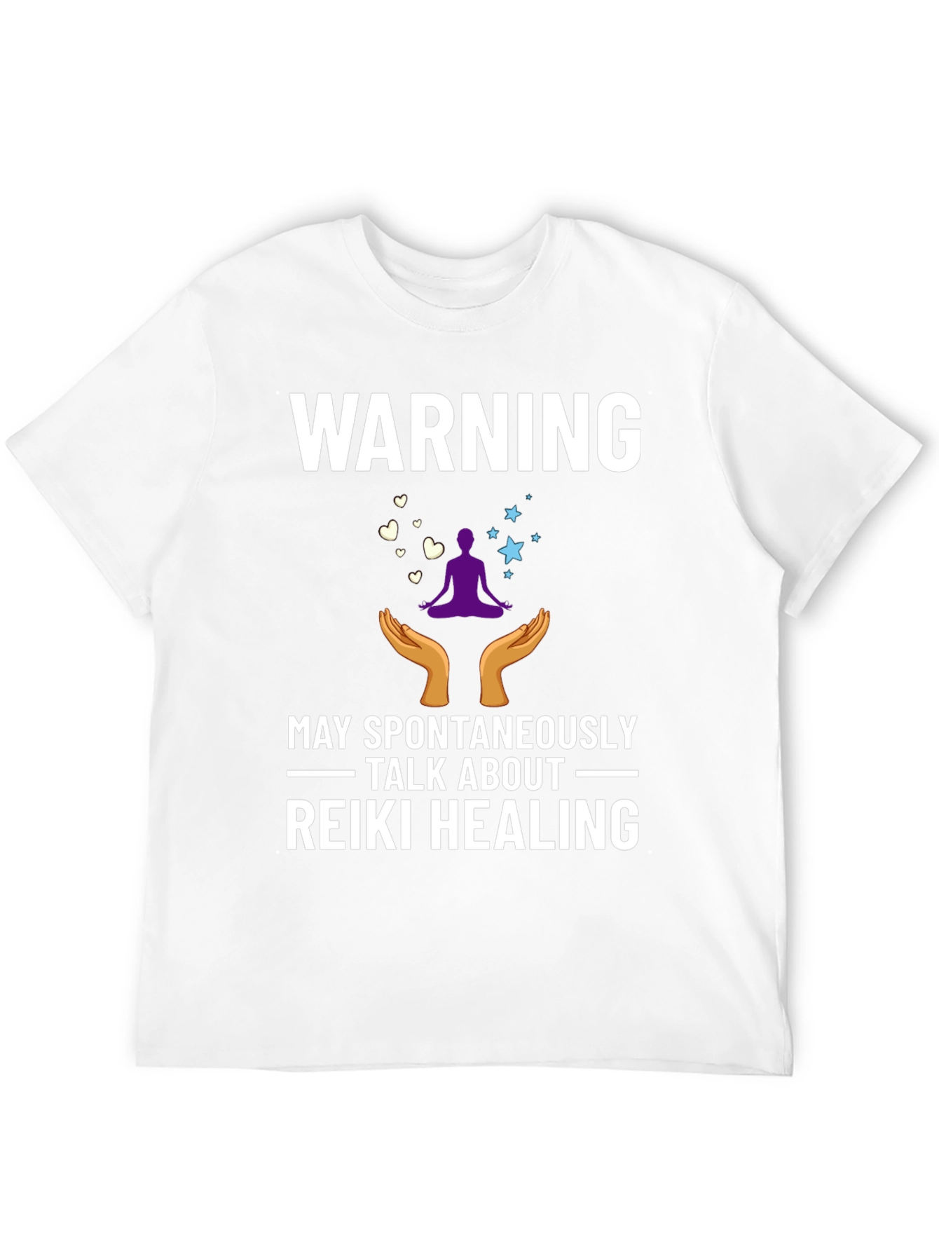 Warning Reiki Healing T-Shirt - Spiritual Gift