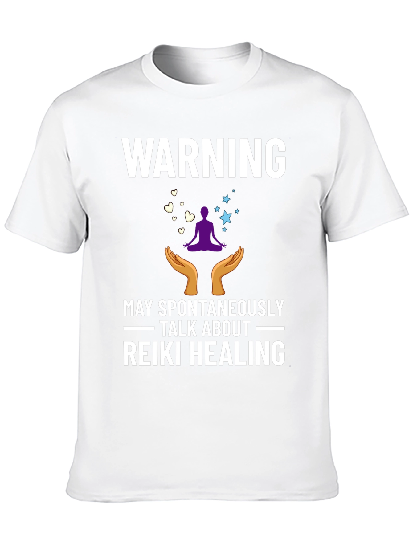 Warning Reiki Healing T-Shirt - Spiritual Gift