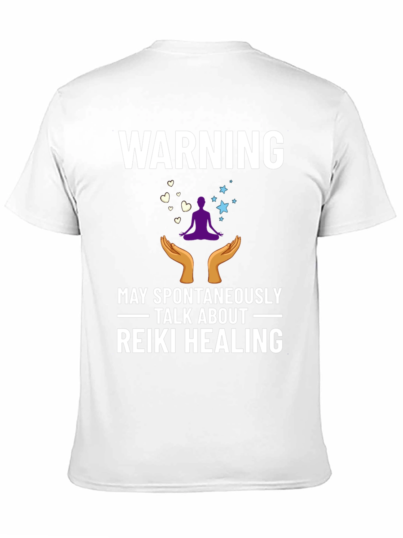 Warning Reiki Healing T-Shirt - Spiritual Gift