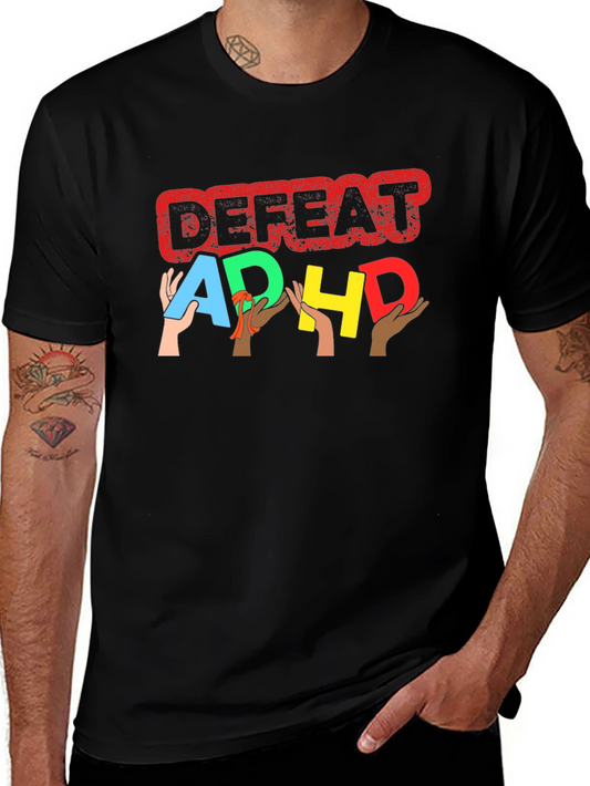 Defeat ADHD Awareness T-Shirt