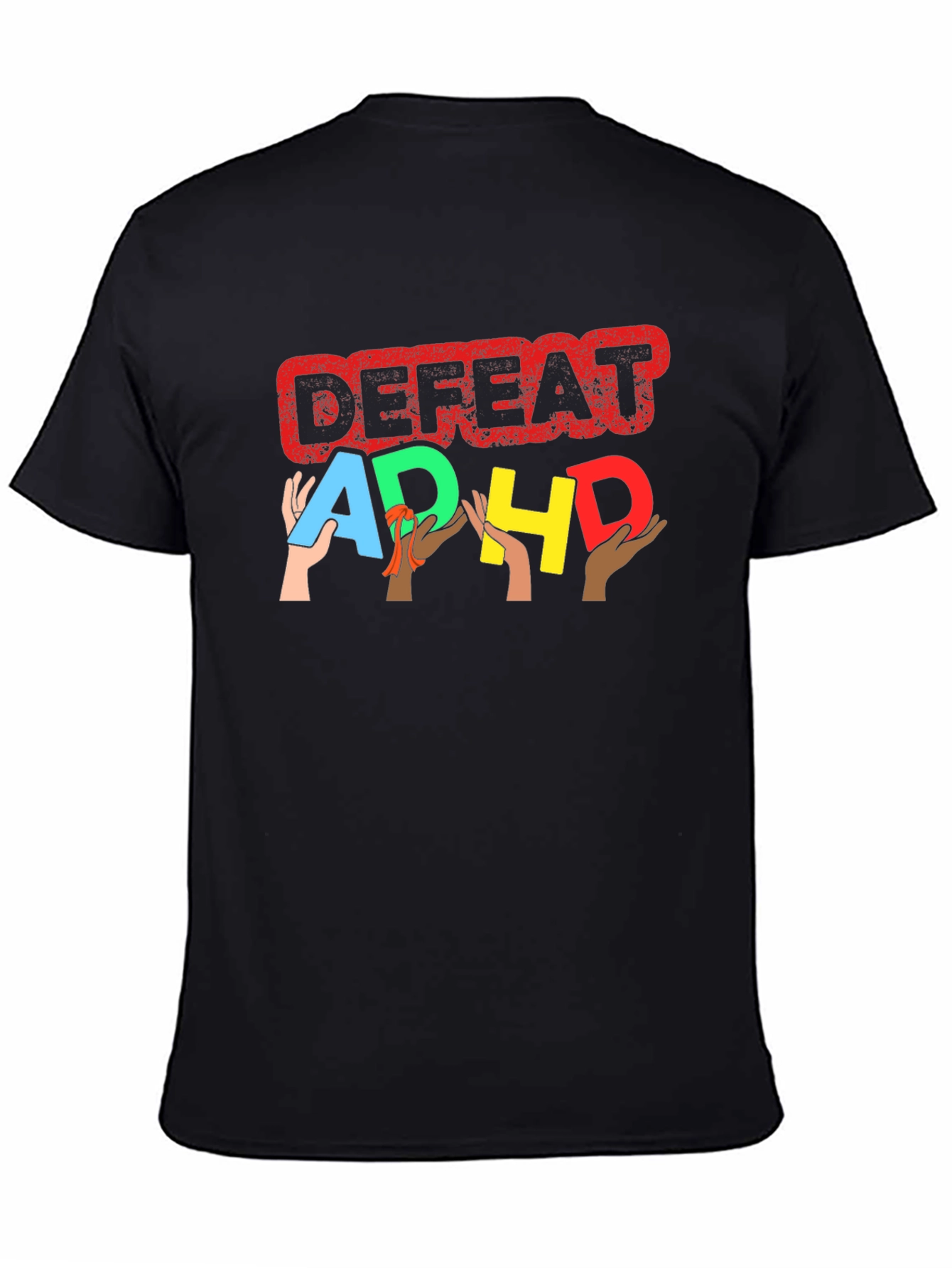 Defeat ADHD Awareness T-Shirt
