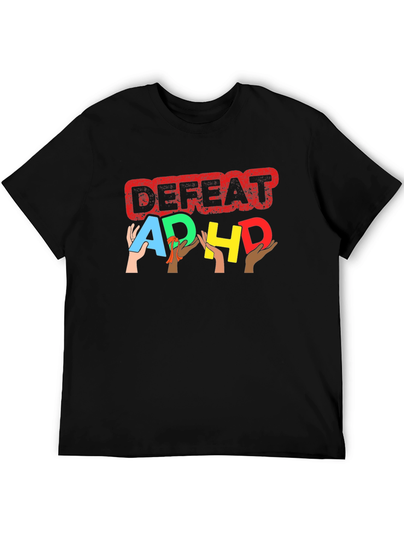 Defeat ADHD Awareness T-Shirt