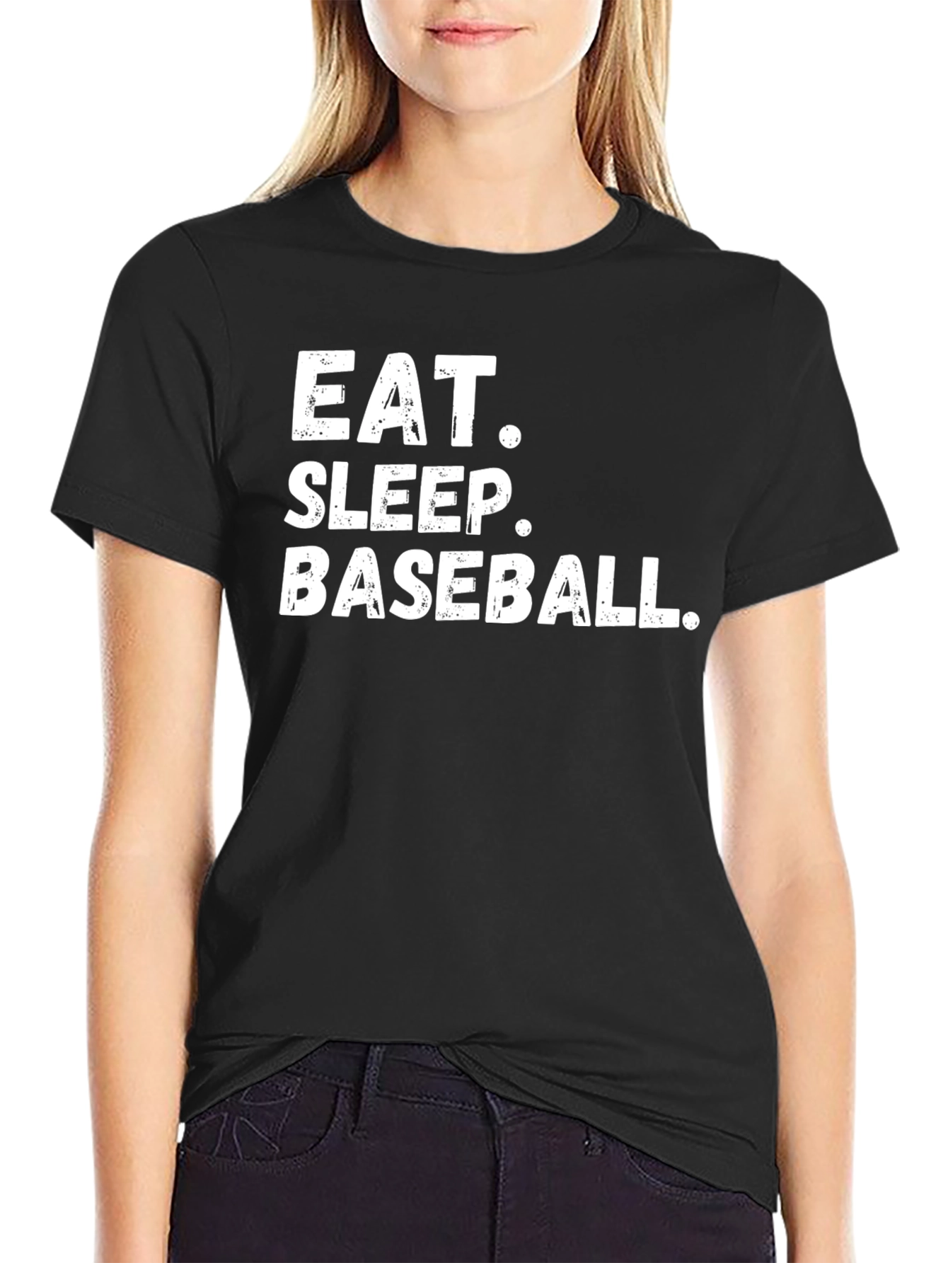 Eat Sleep Baseball T-Shirt - Fan Apparel