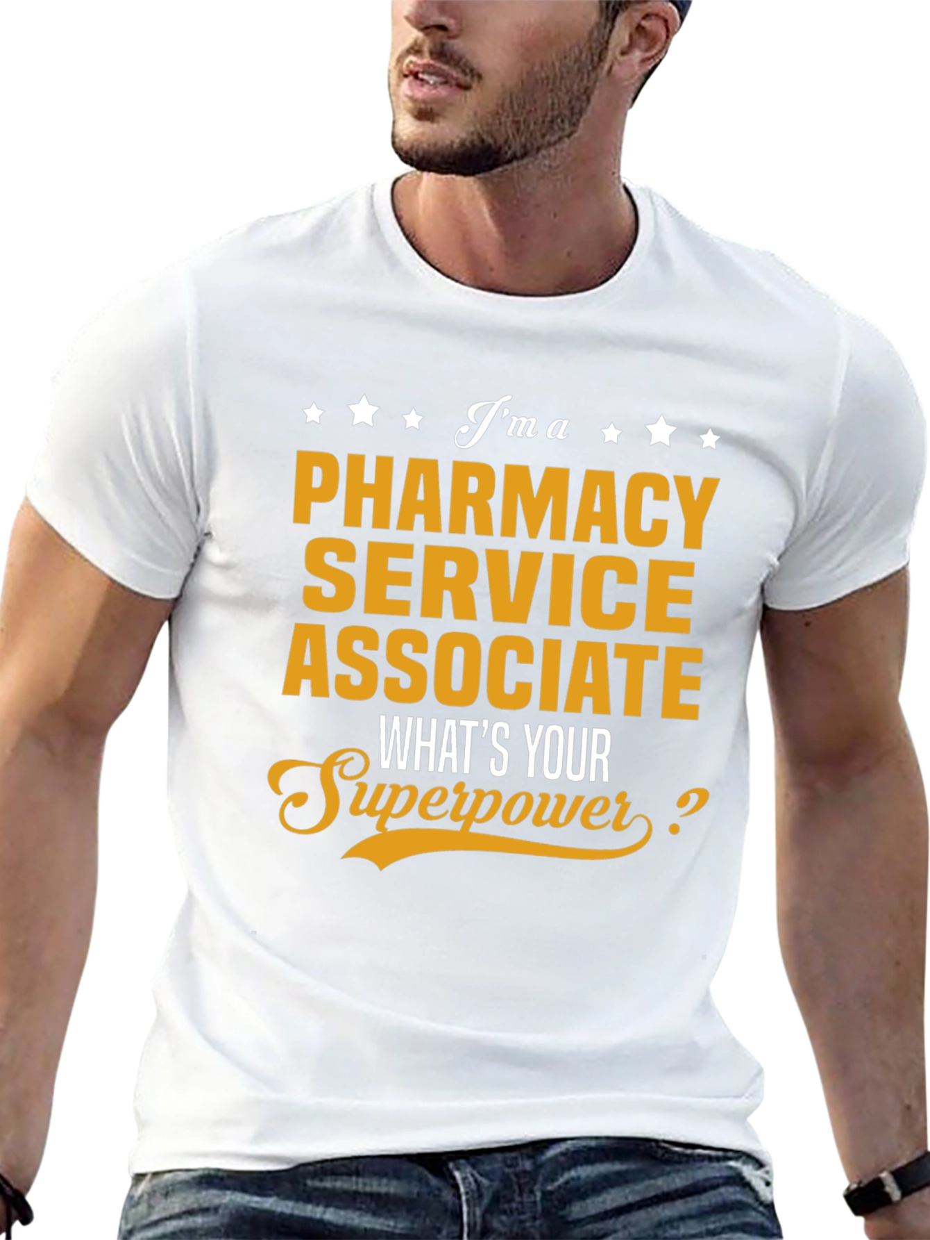 Pharmacy Service Associate Superpower T-Shirt