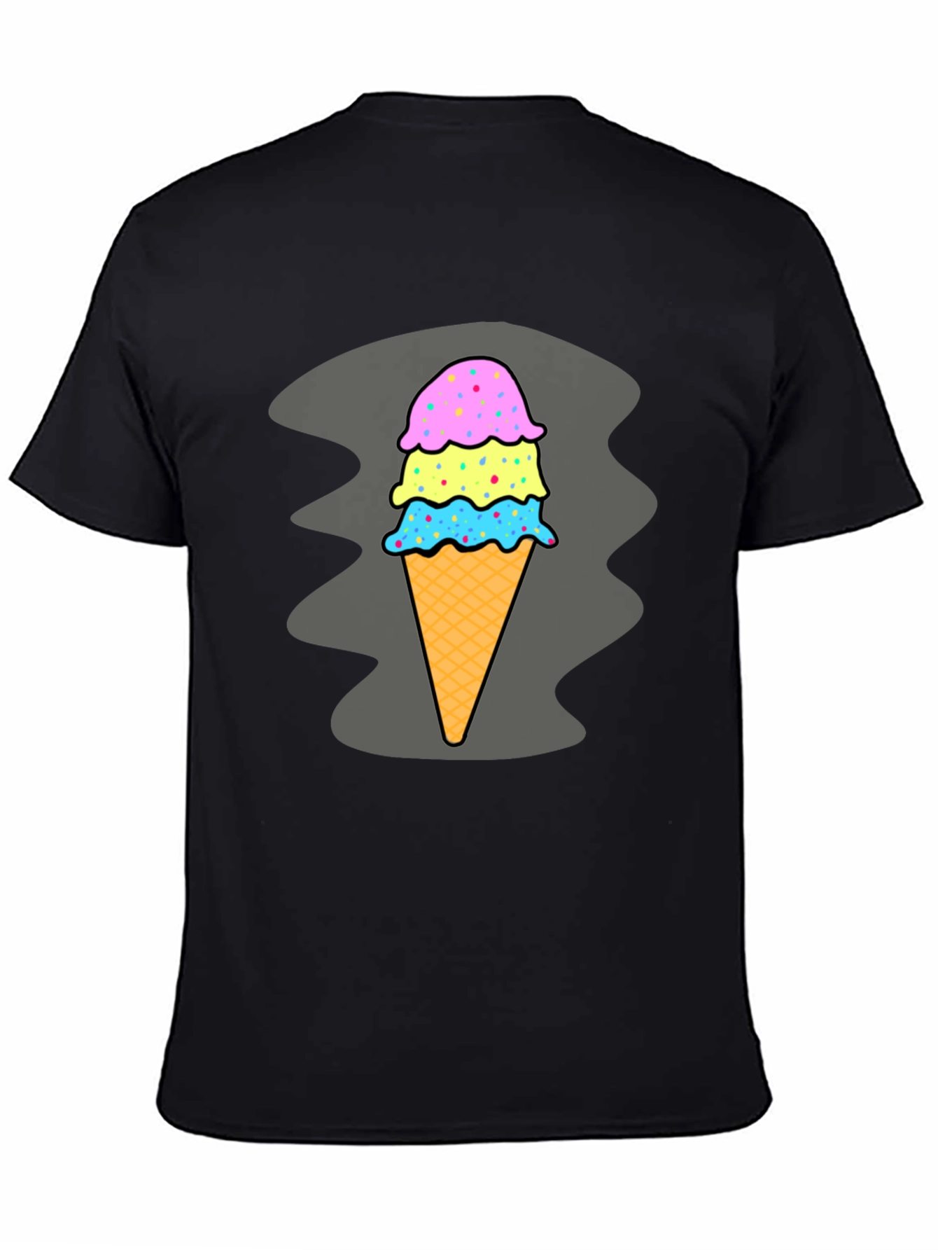 Ice Cream Cone Graphic T-Shirt