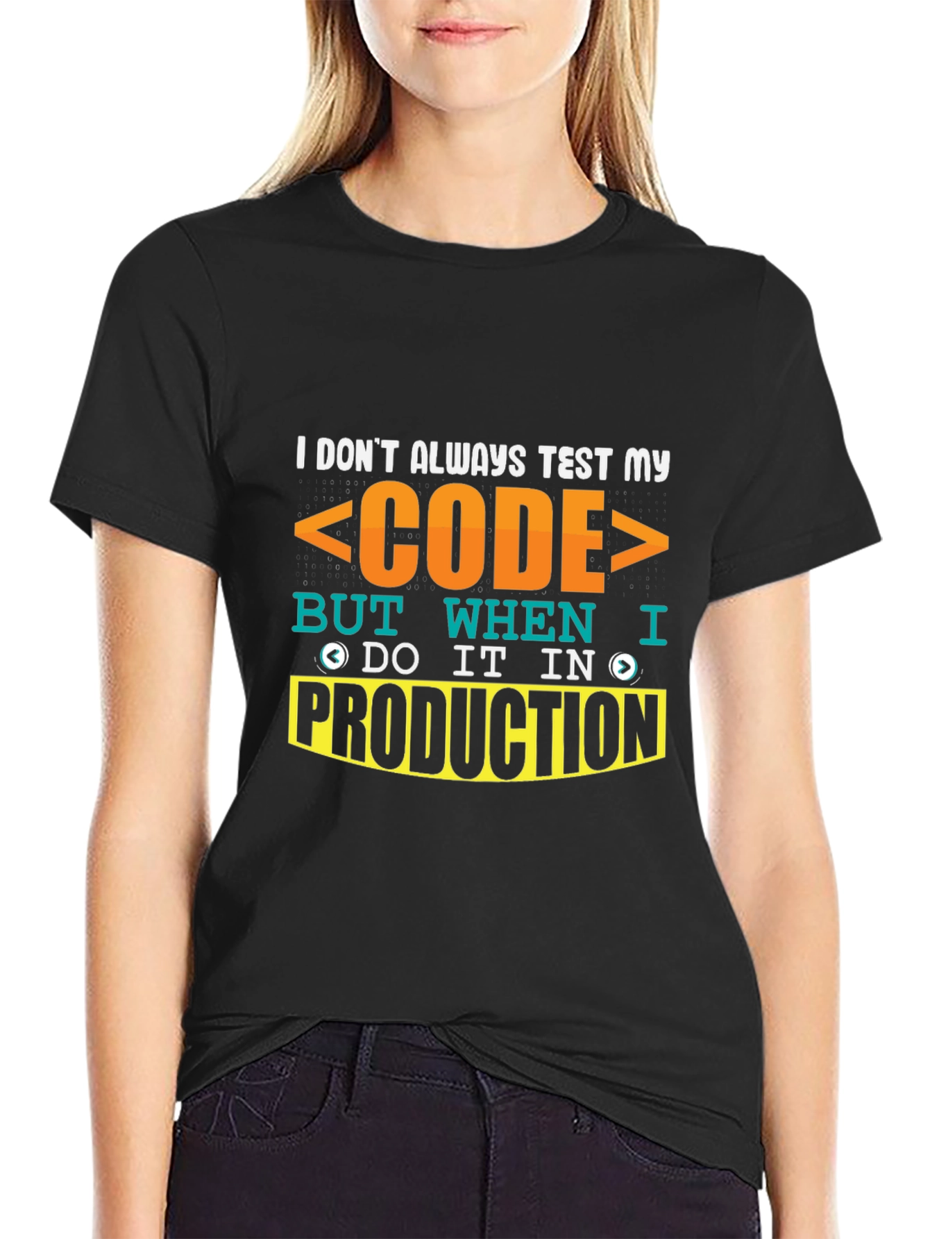 Code Testing Humor T-Shirt