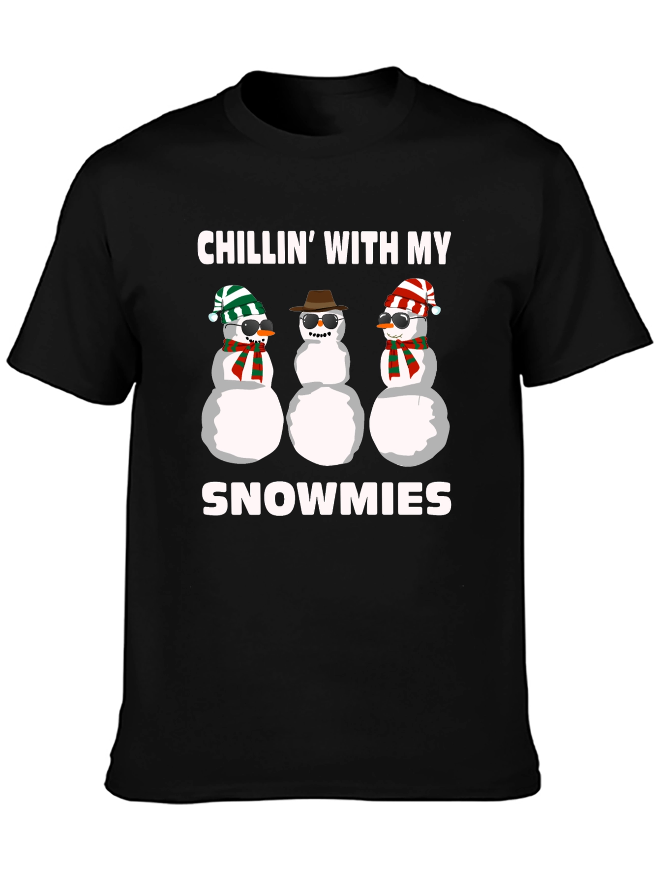 Chillin With My Snowmies T-Shirt