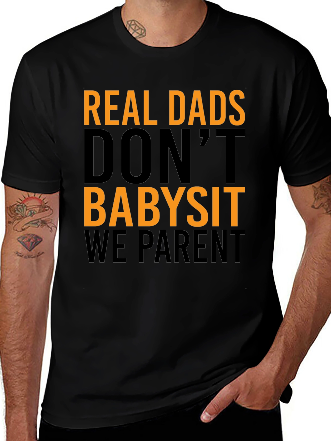 Real Dads Parent T-Shirt - Fathers Day Gift