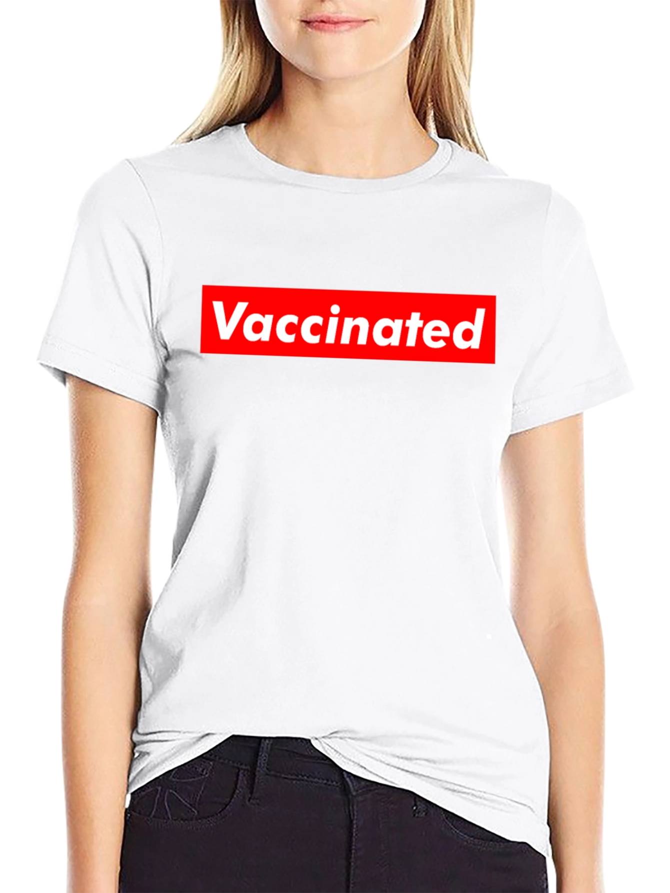 Vaccinated Graphic Tee - Bold Statement Shirt