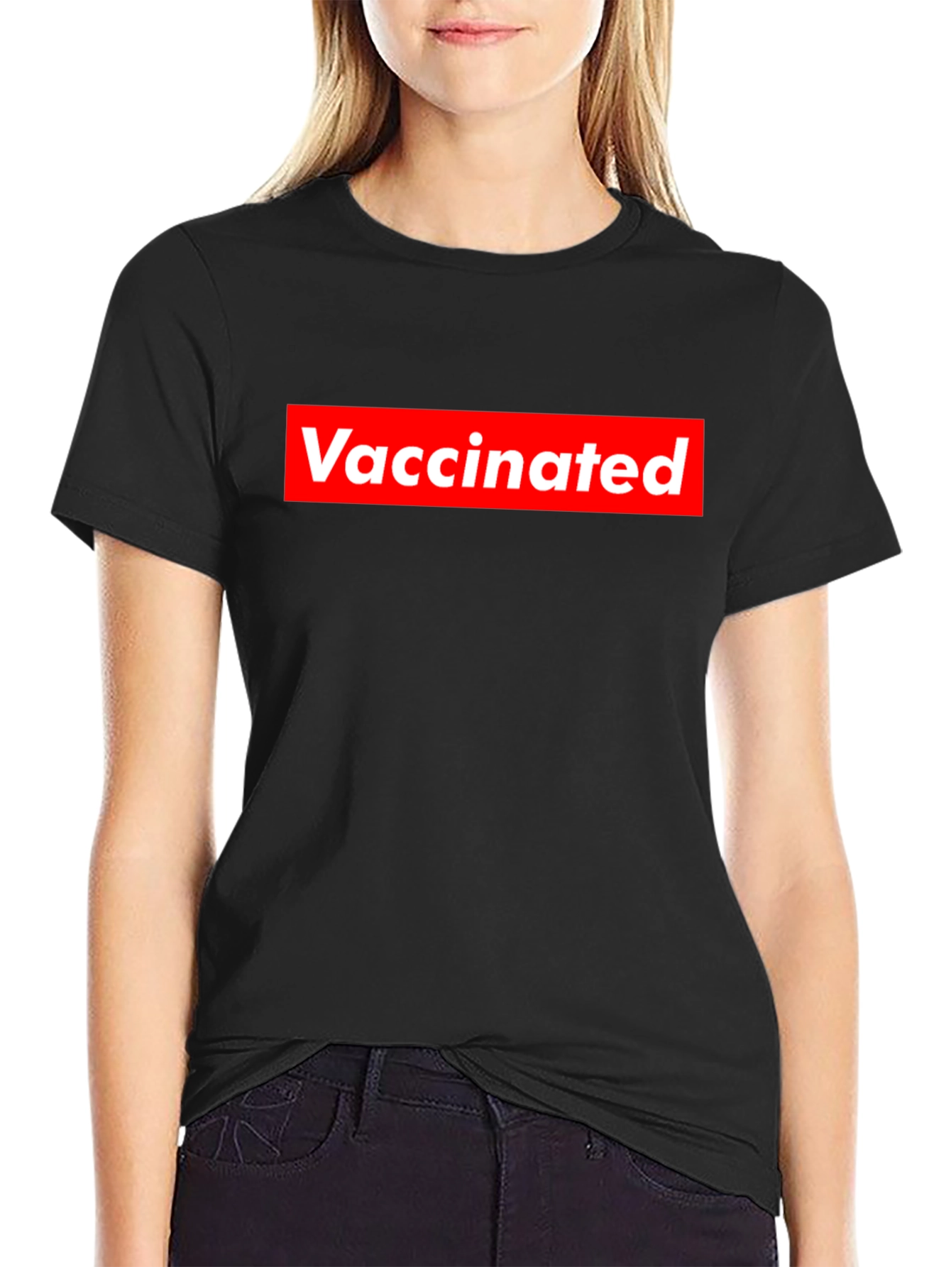 Vaccinated Graphic Tee - Bold Statement Shirt