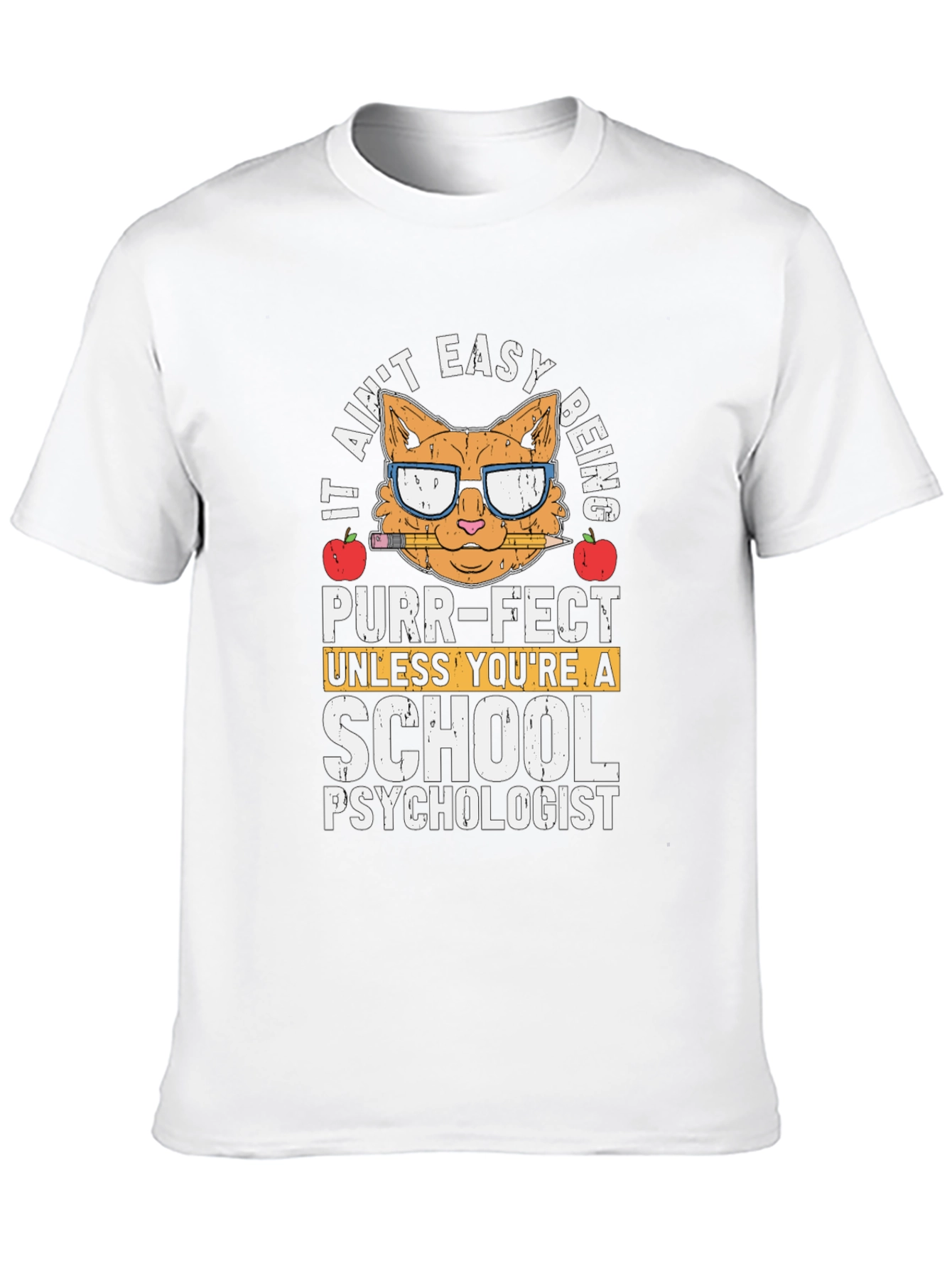 Purr-Fect School Psychologist T-Shirt