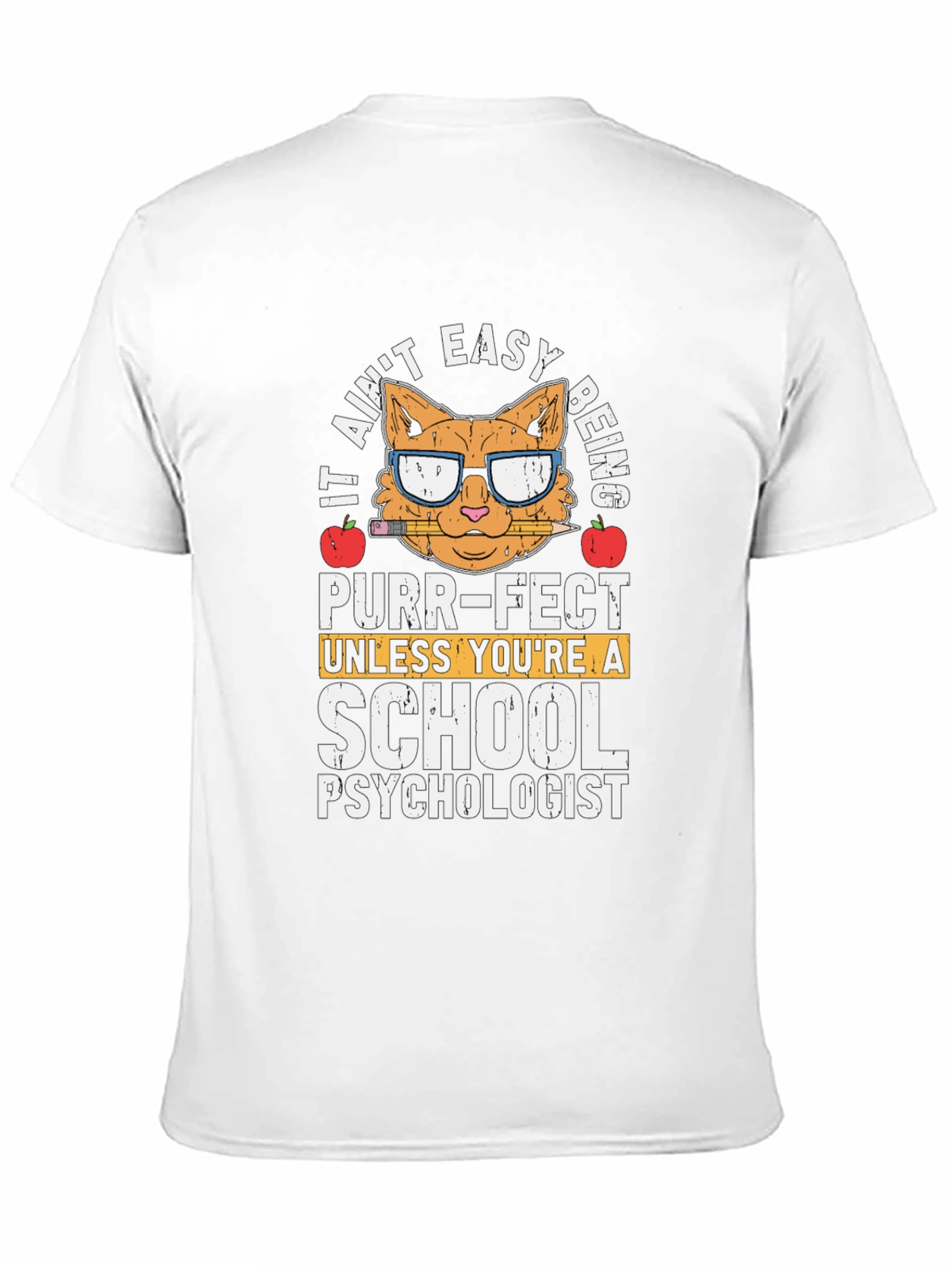 Purr-Fect School Psychologist T-Shirt