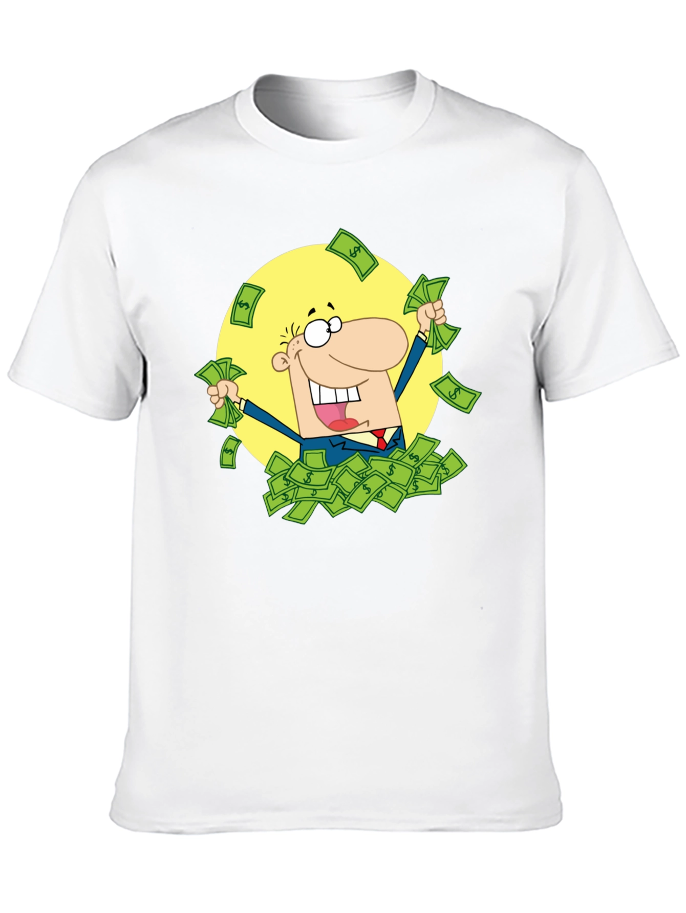Money Man Black T-Shirt