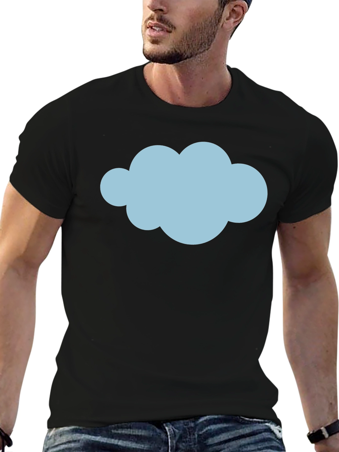 Cloud Graphic T-Shirt - Soft Comfort