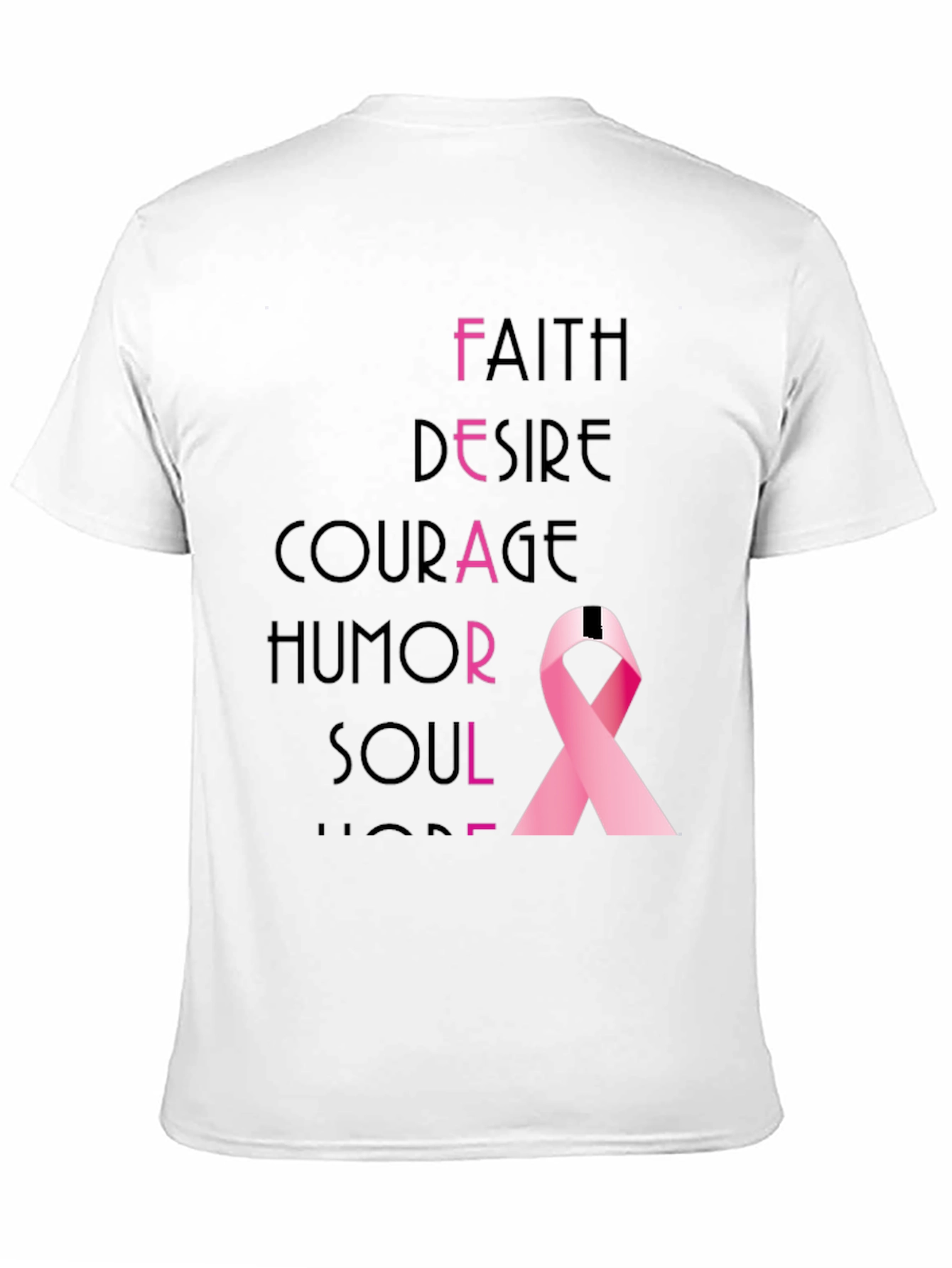 Faith Courage Humor Soul T-Shirt
