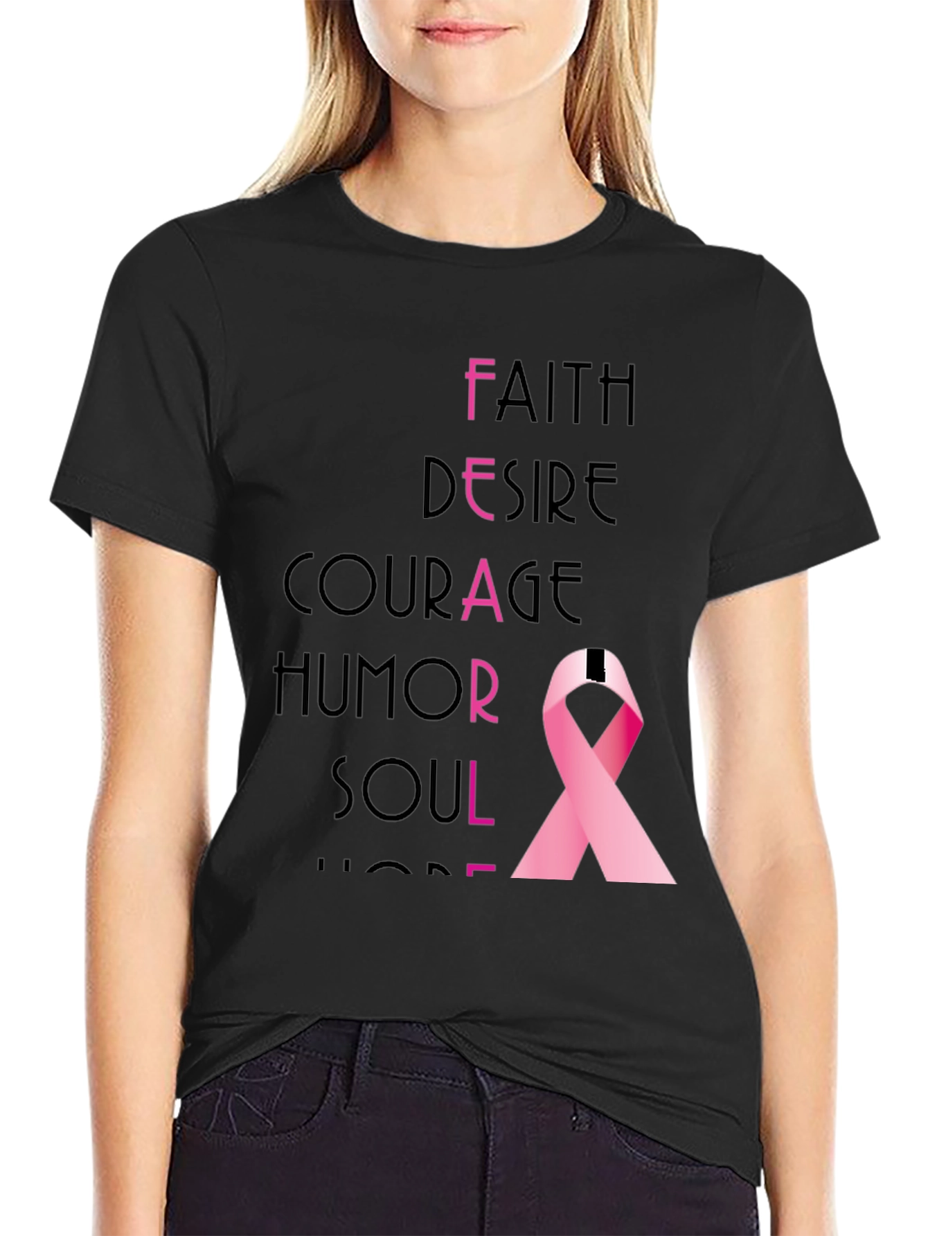 Faith Courage Humor Soul T-Shirt