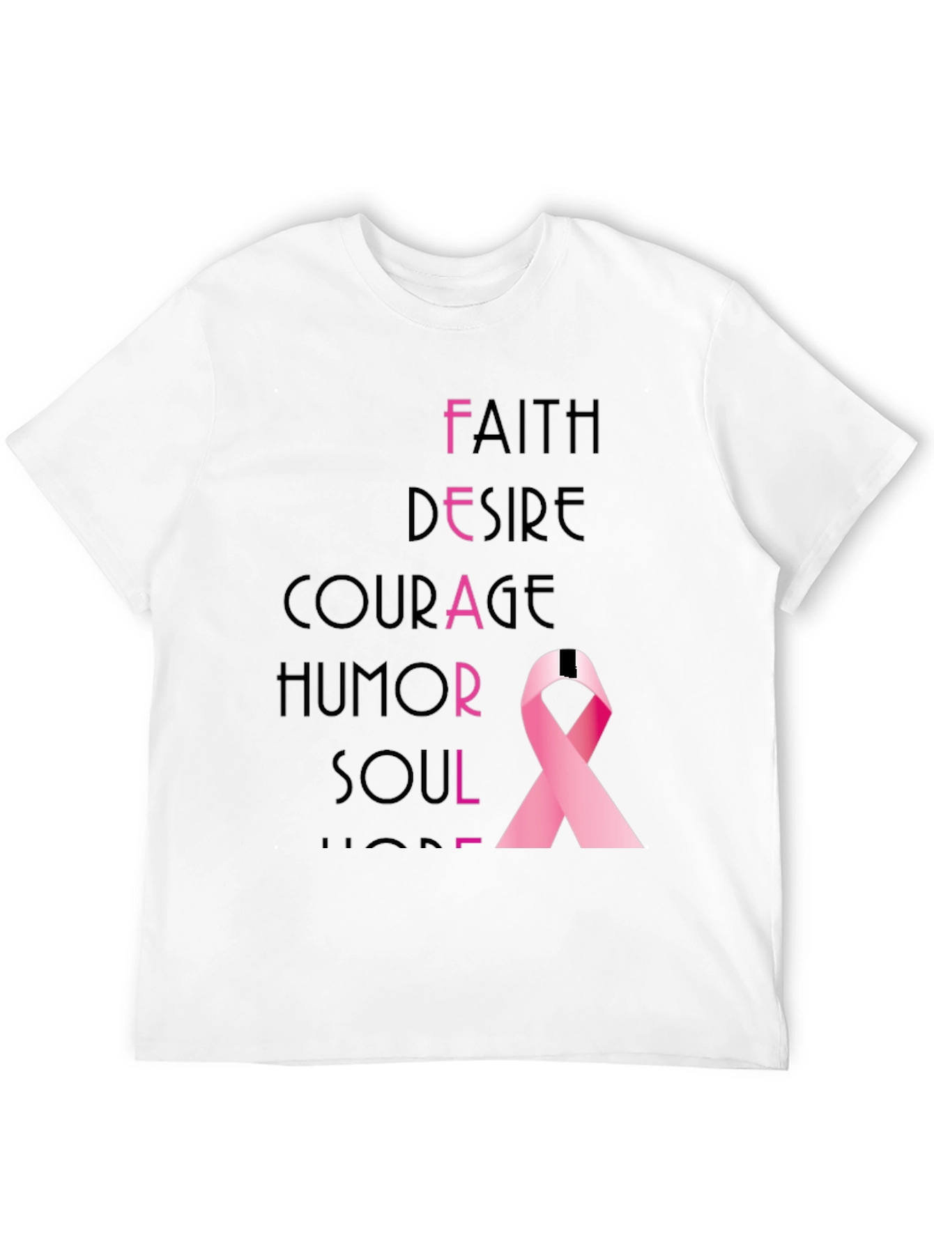 Faith Courage Humor Soul T-Shirt
