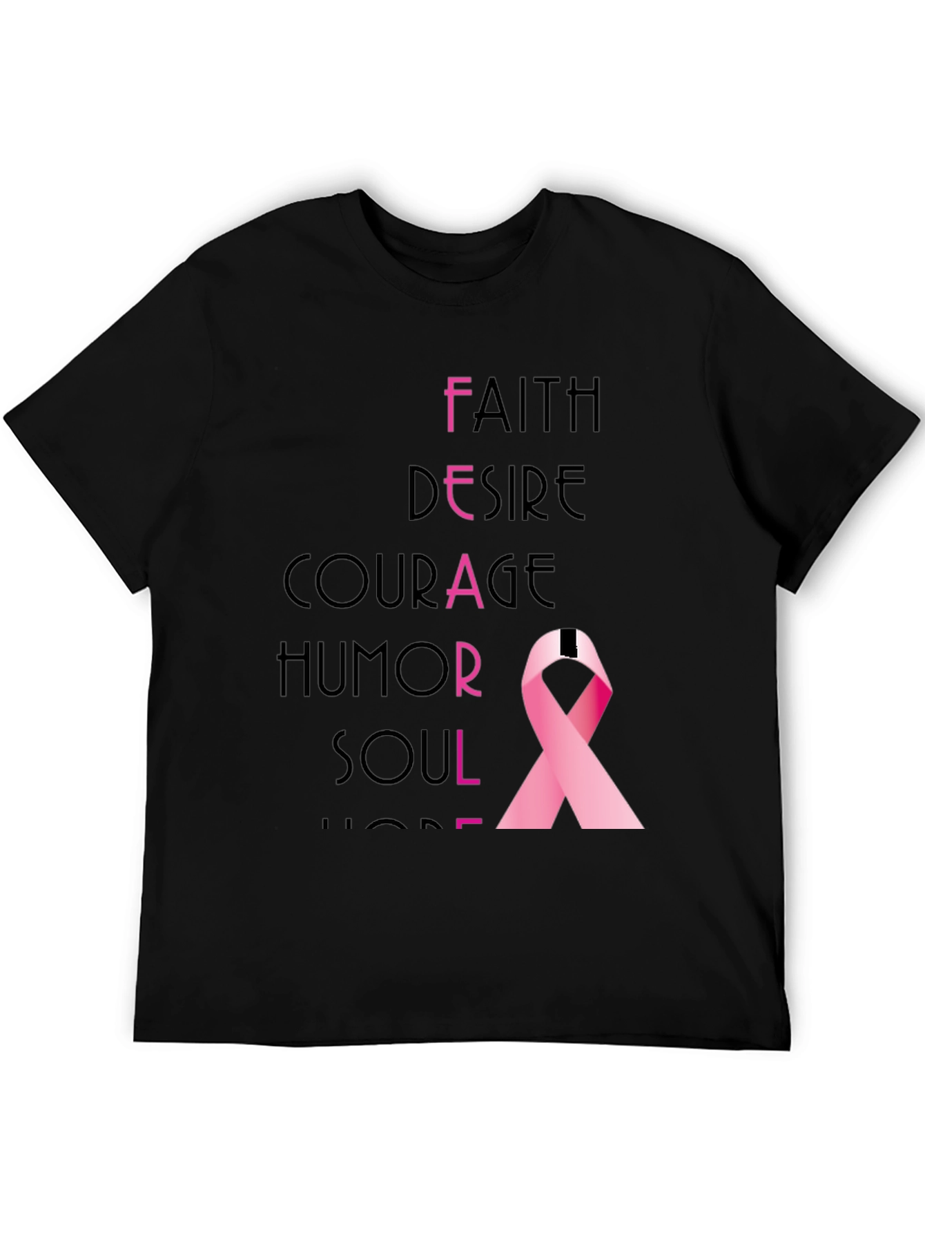 Faith Courage Humor Soul T-Shirt