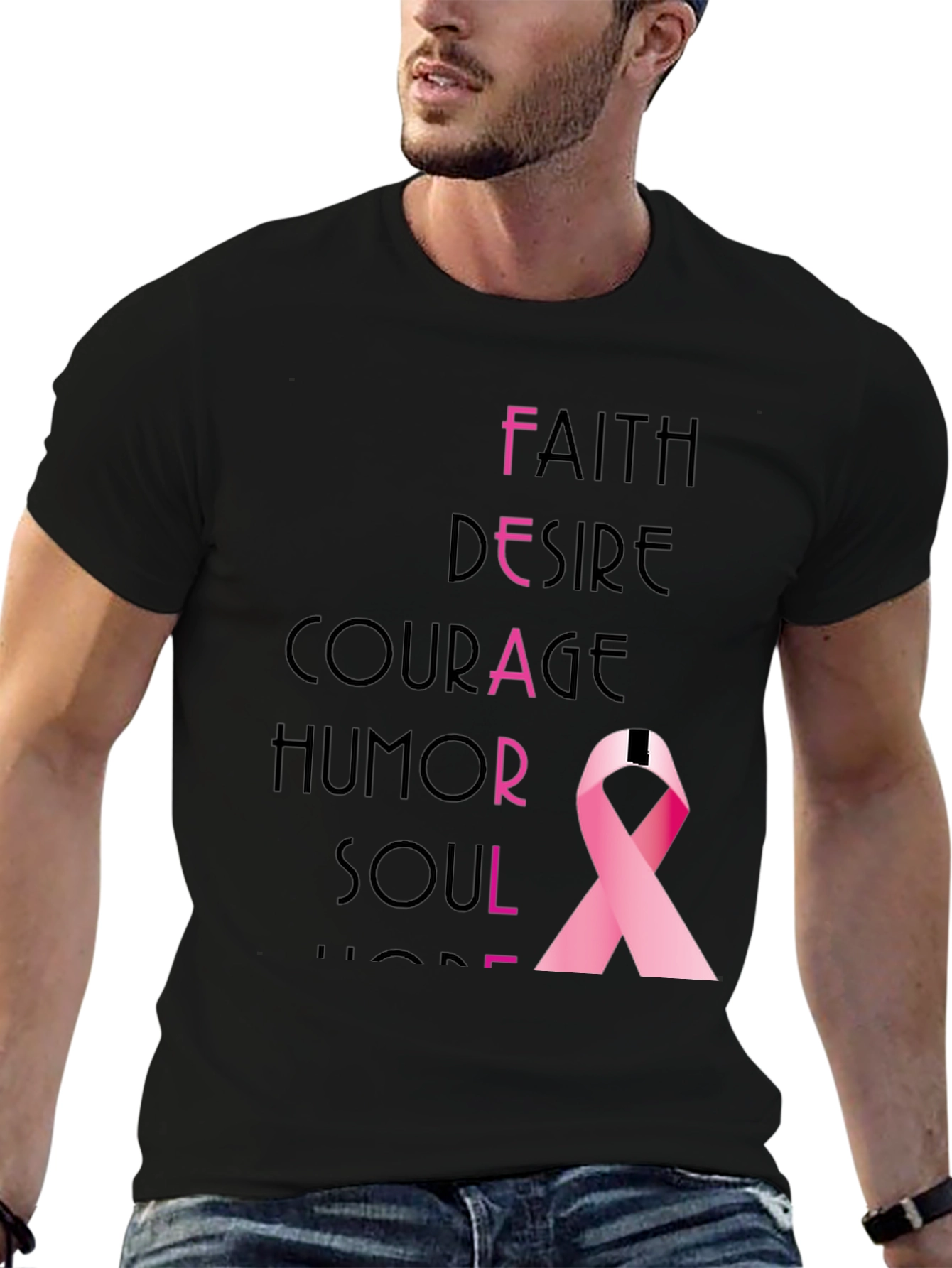 Faith Courage Humor Soul T-Shirt