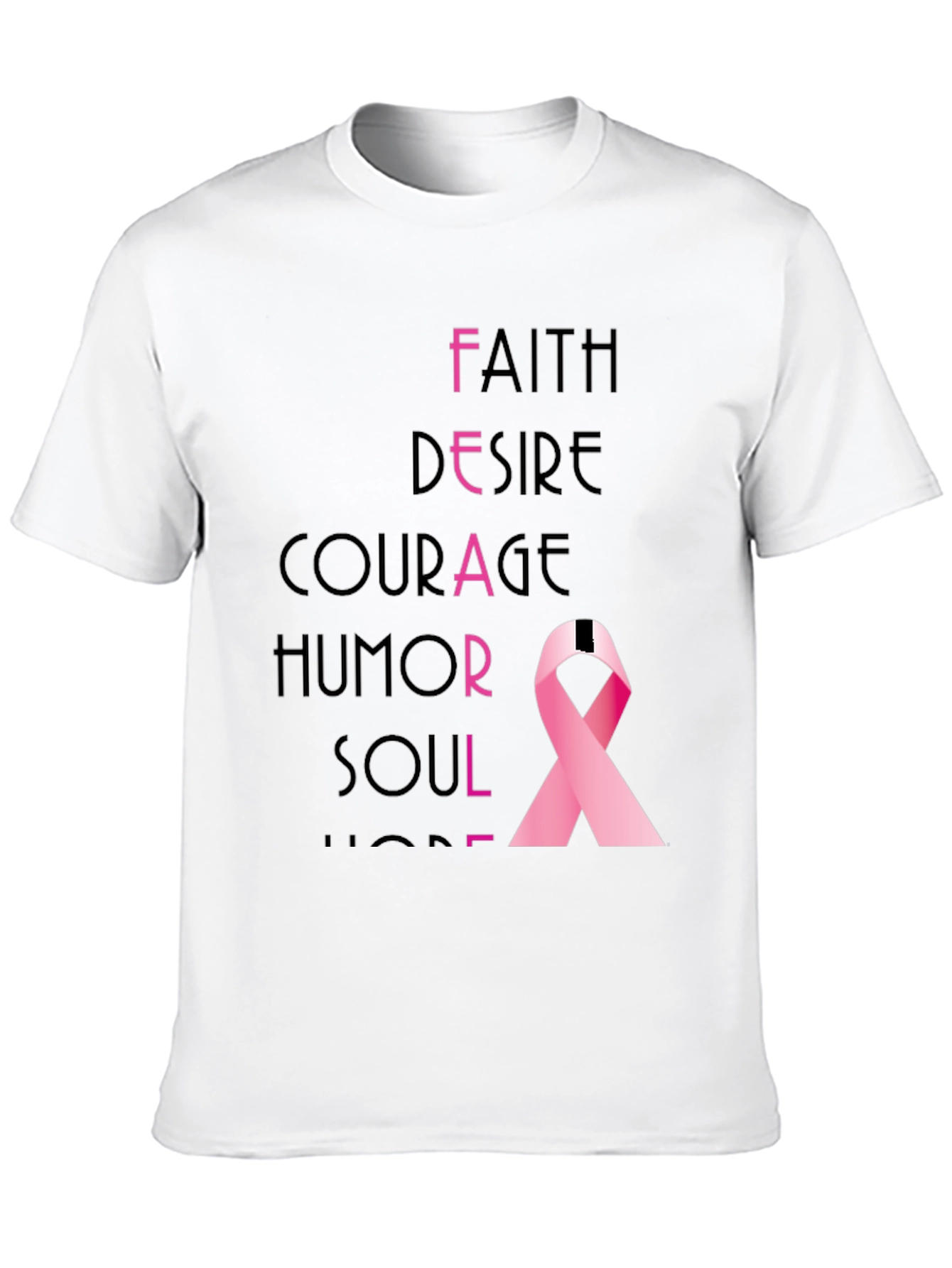 Faith Courage Humor Soul T-Shirt