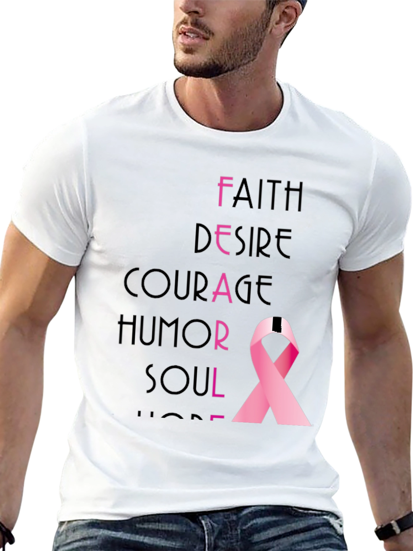 Faith Courage Humor Soul T-Shirt