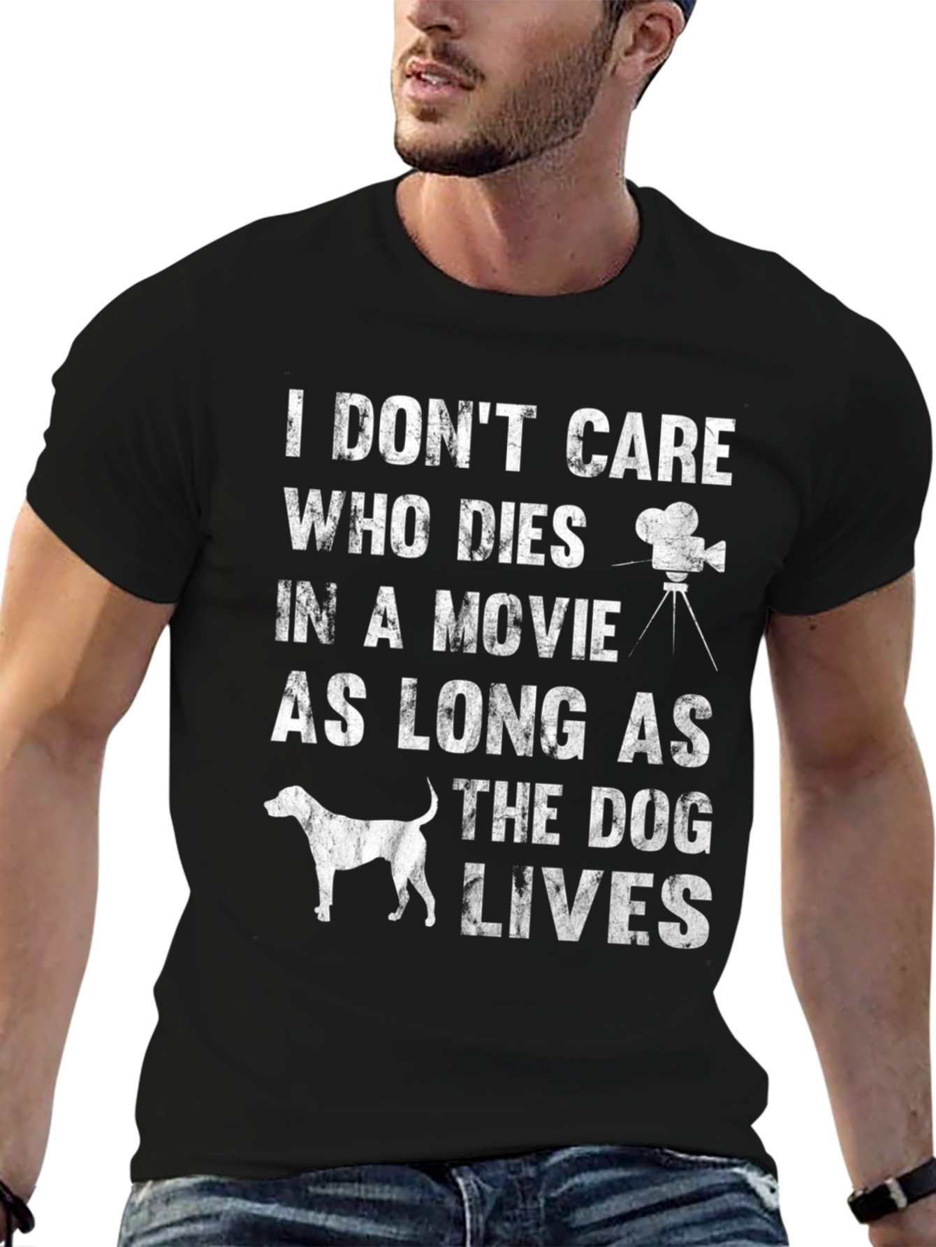 Movie Lover Dog Lives T-Shirt