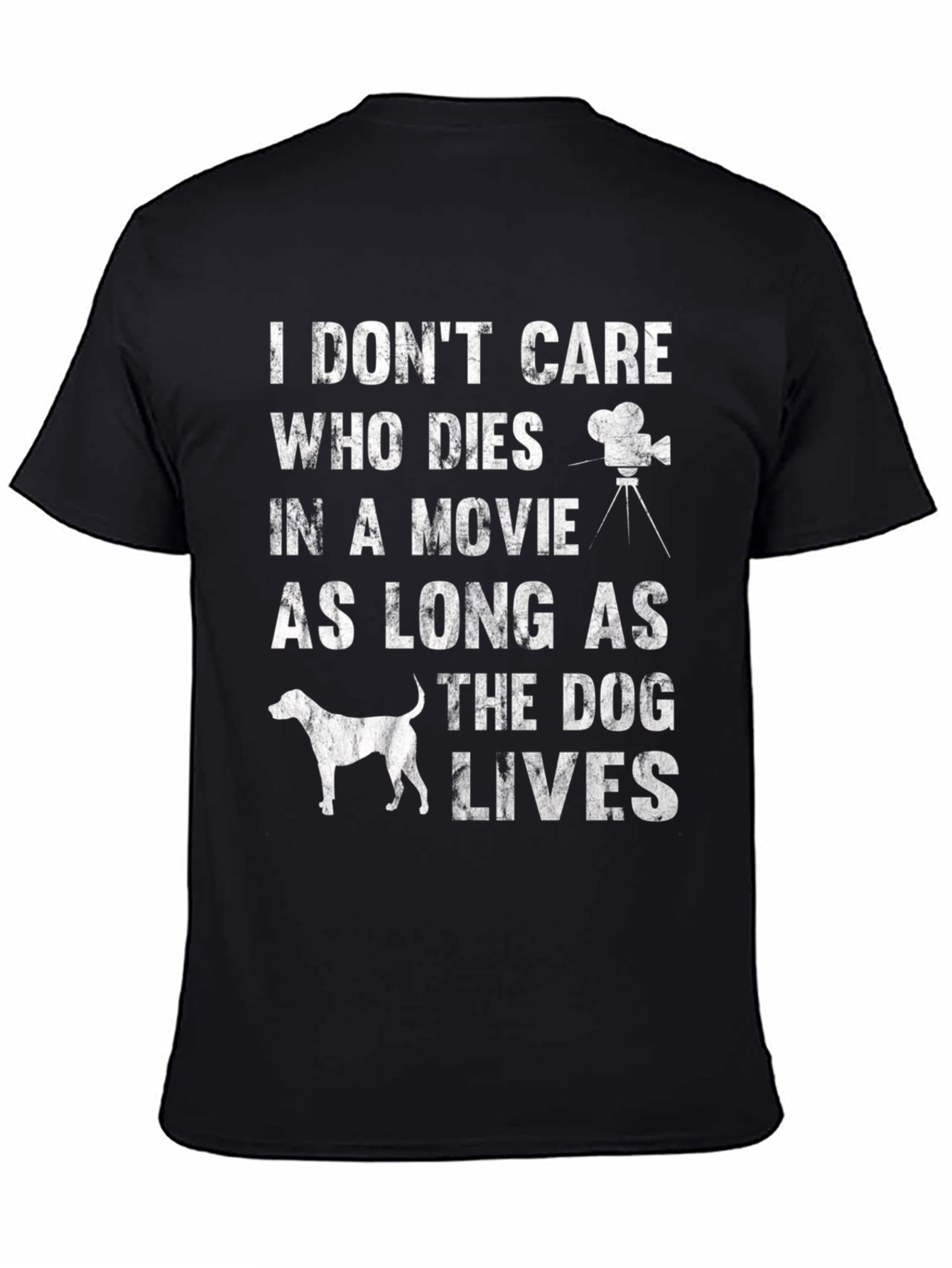 Movie Lover Dog Lives T-Shirt