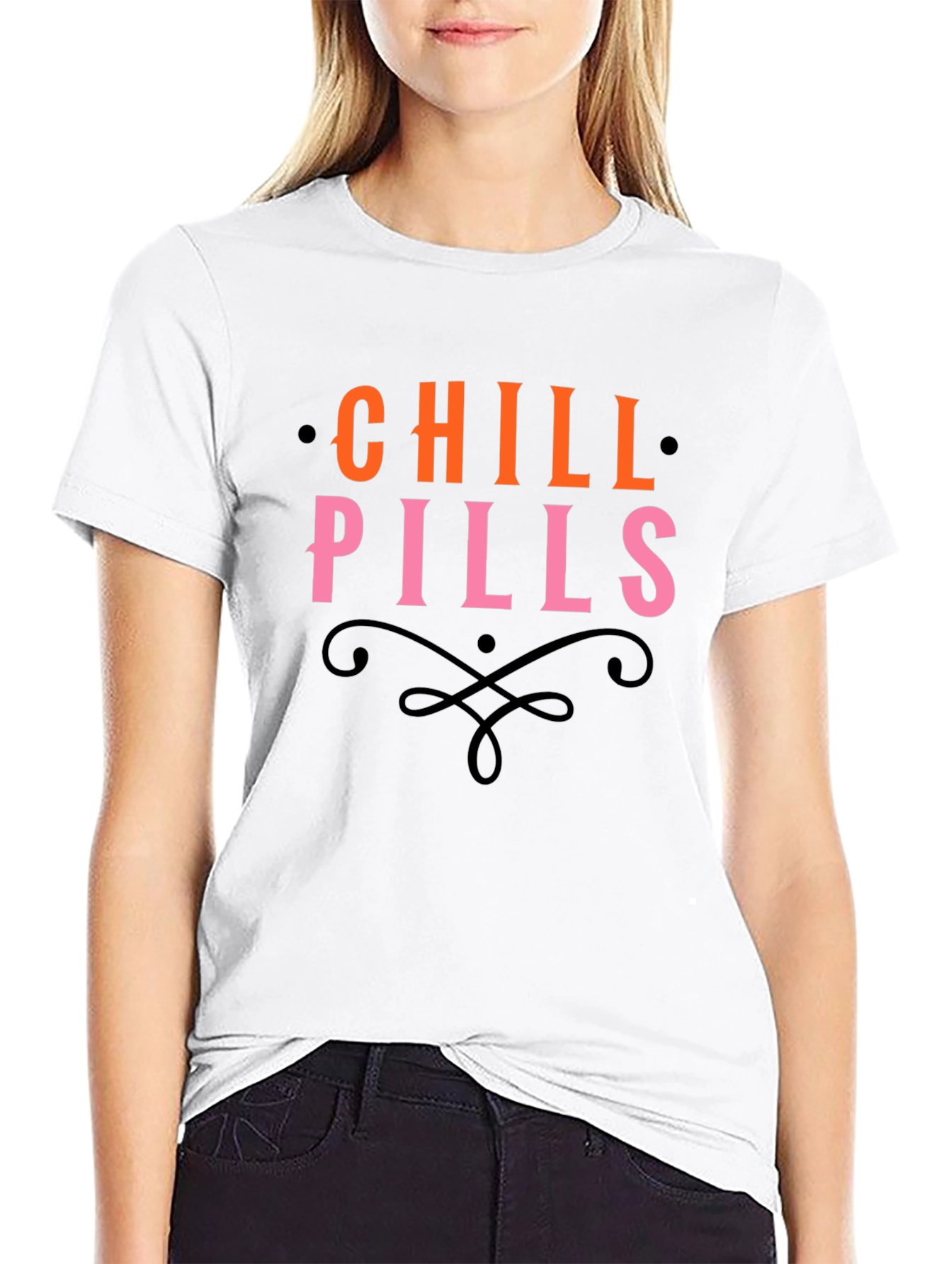 Chill Pills Graphic T-Shirt - Relaxed Comfort