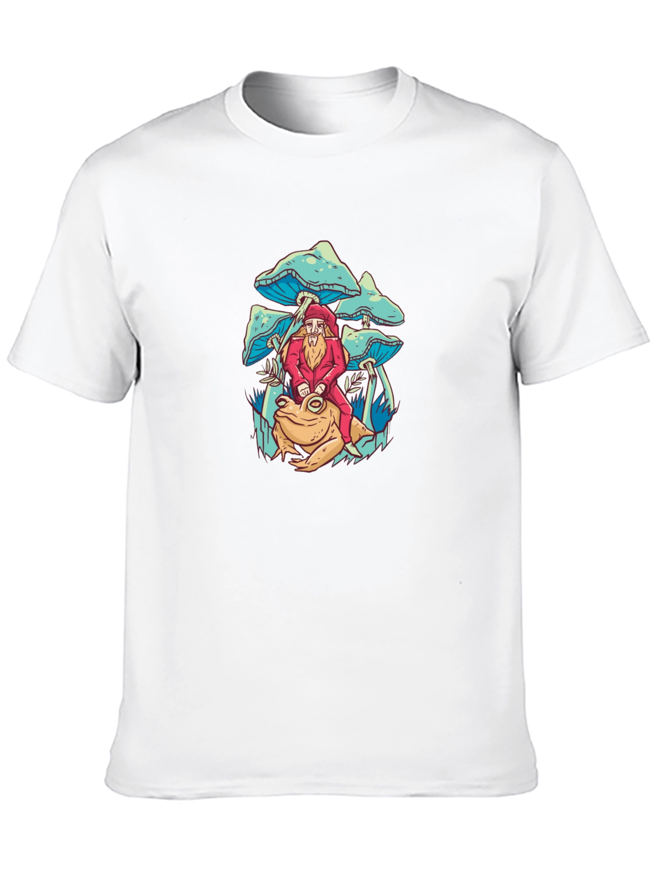 Mushroom Frog T-Shirt - Whimsical Design