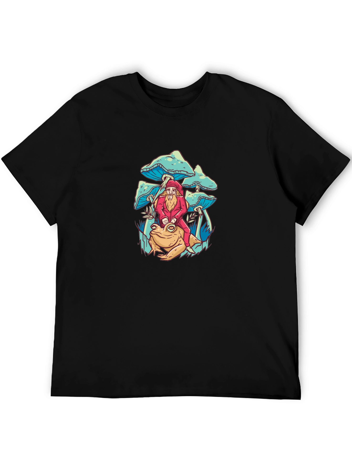 Mushroom Frog T-Shirt - Whimsical Design