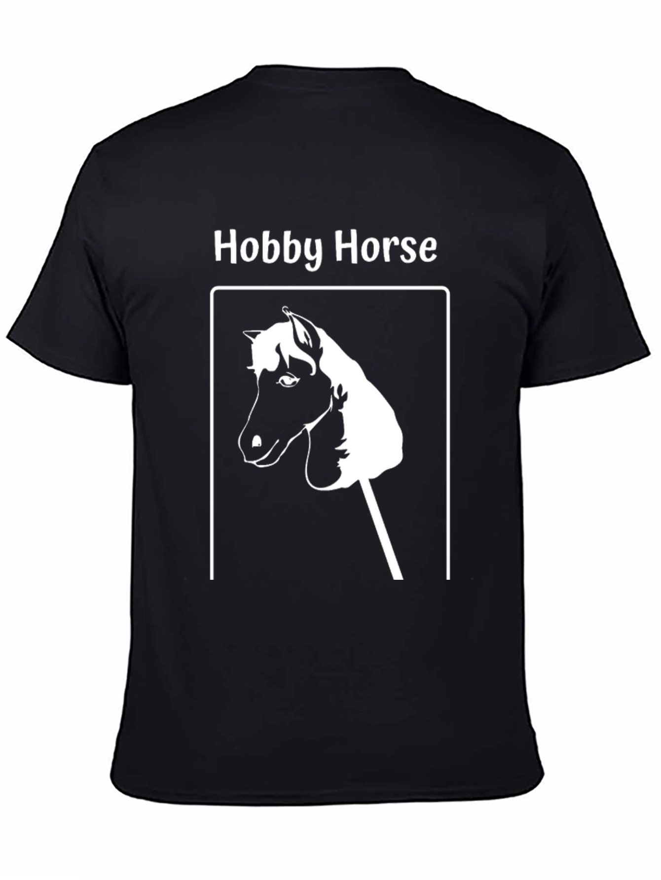 Hobby Horse Graphic Tee - Novelty Unisex T-Shirt