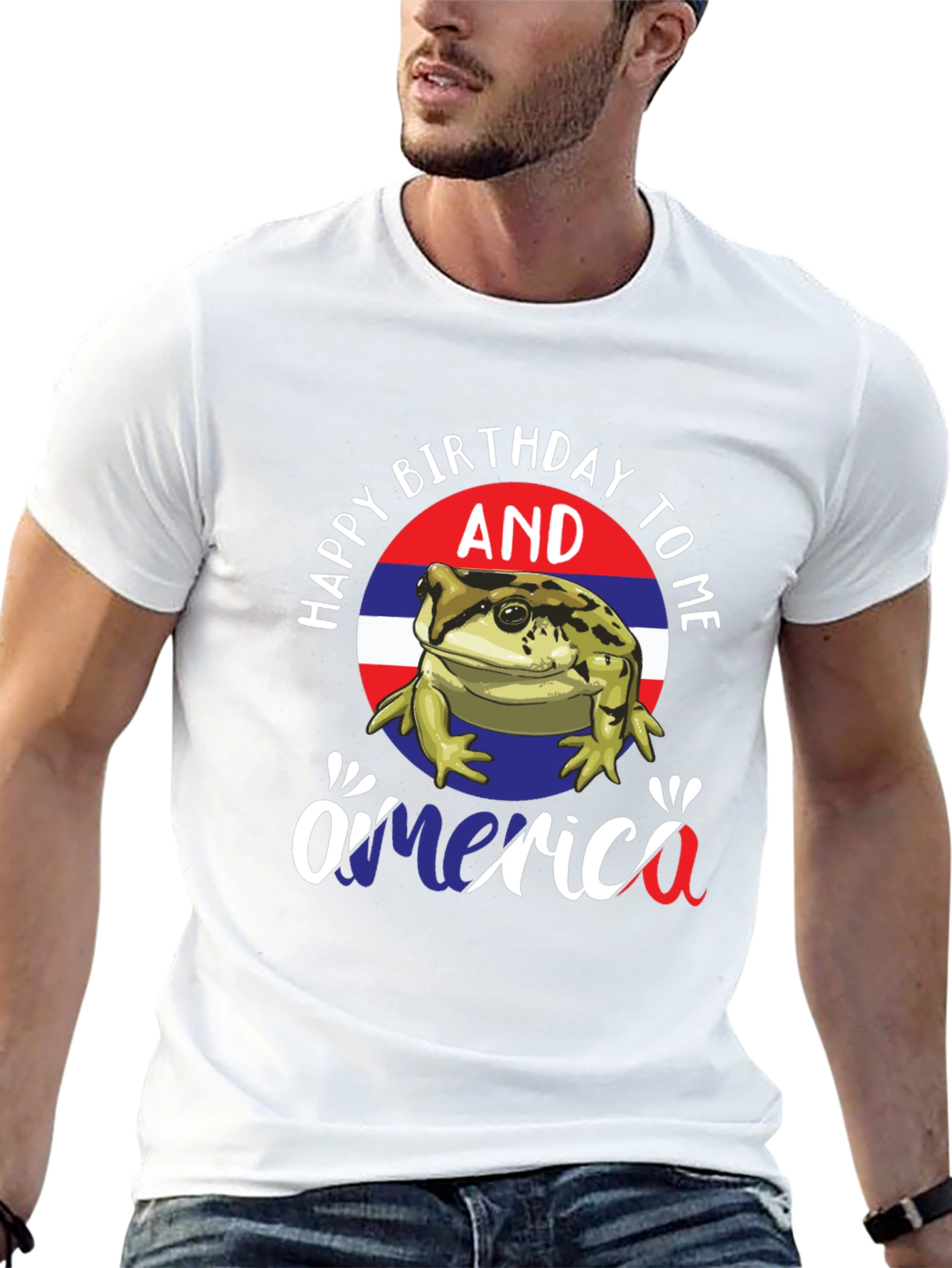 Happy Birthday America Frog T-Shirt