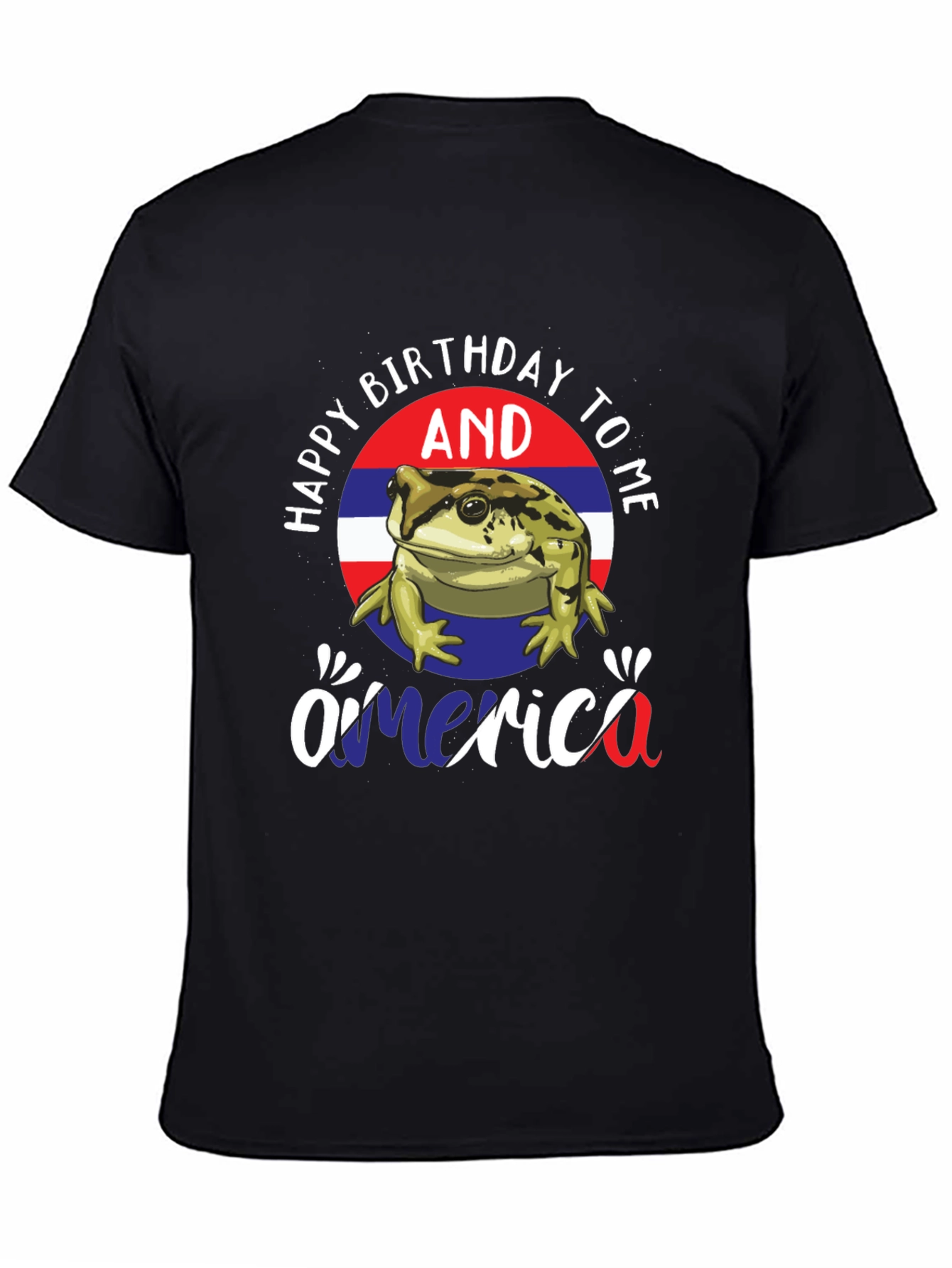Happy Birthday America Frog T-Shirt