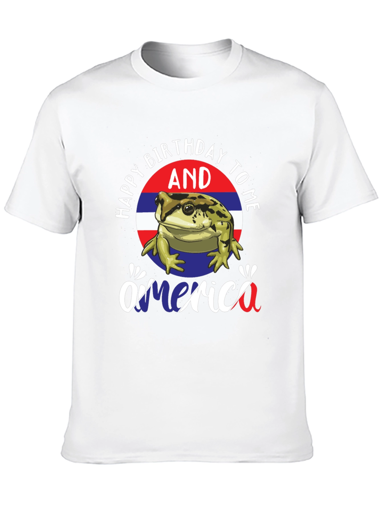 Happy Birthday America Frog T-Shirt