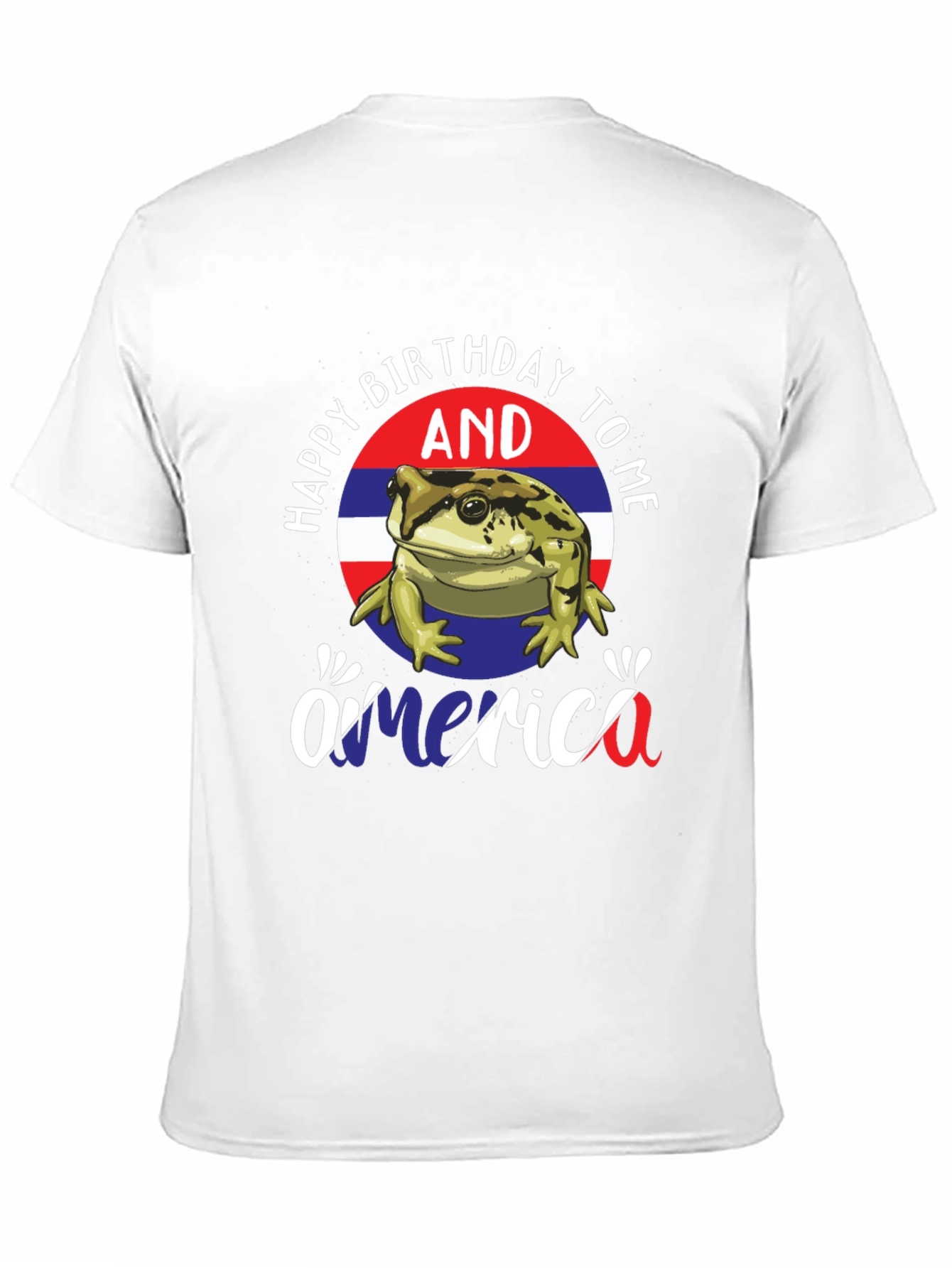 Happy Birthday America Frog T-Shirt