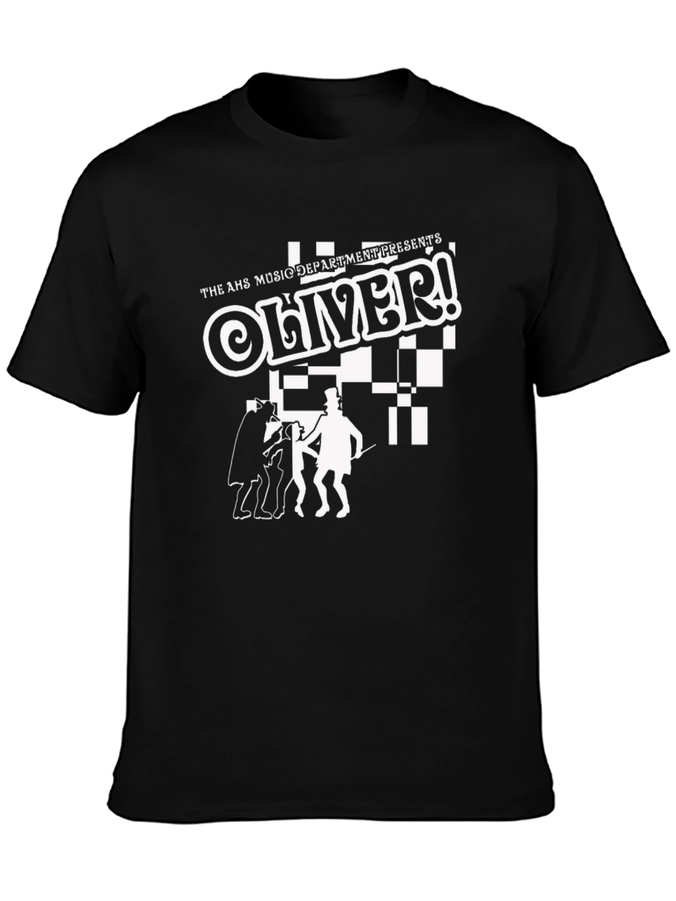 Oliver! Music Dept. T-Shirt Black Cotton