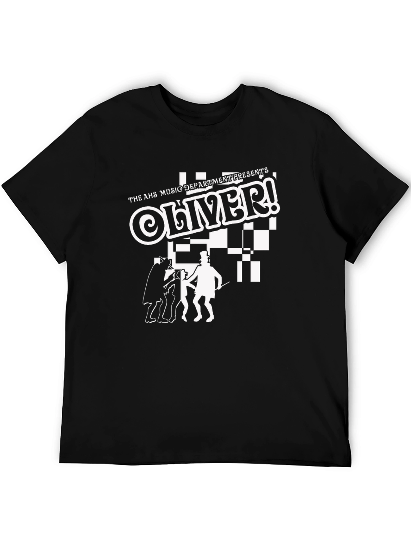 Oliver! Music Dept. T-Shirt Black Cotton