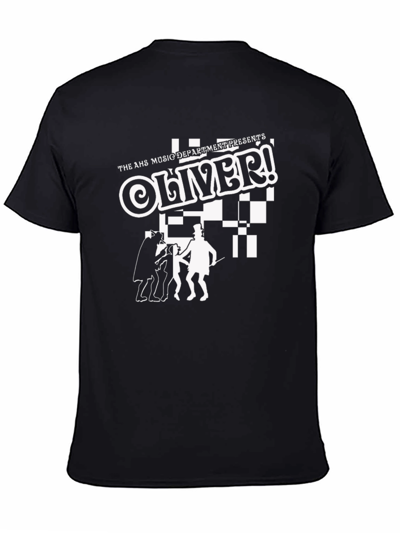 Oliver! Music Dept. T-Shirt Black Cotton